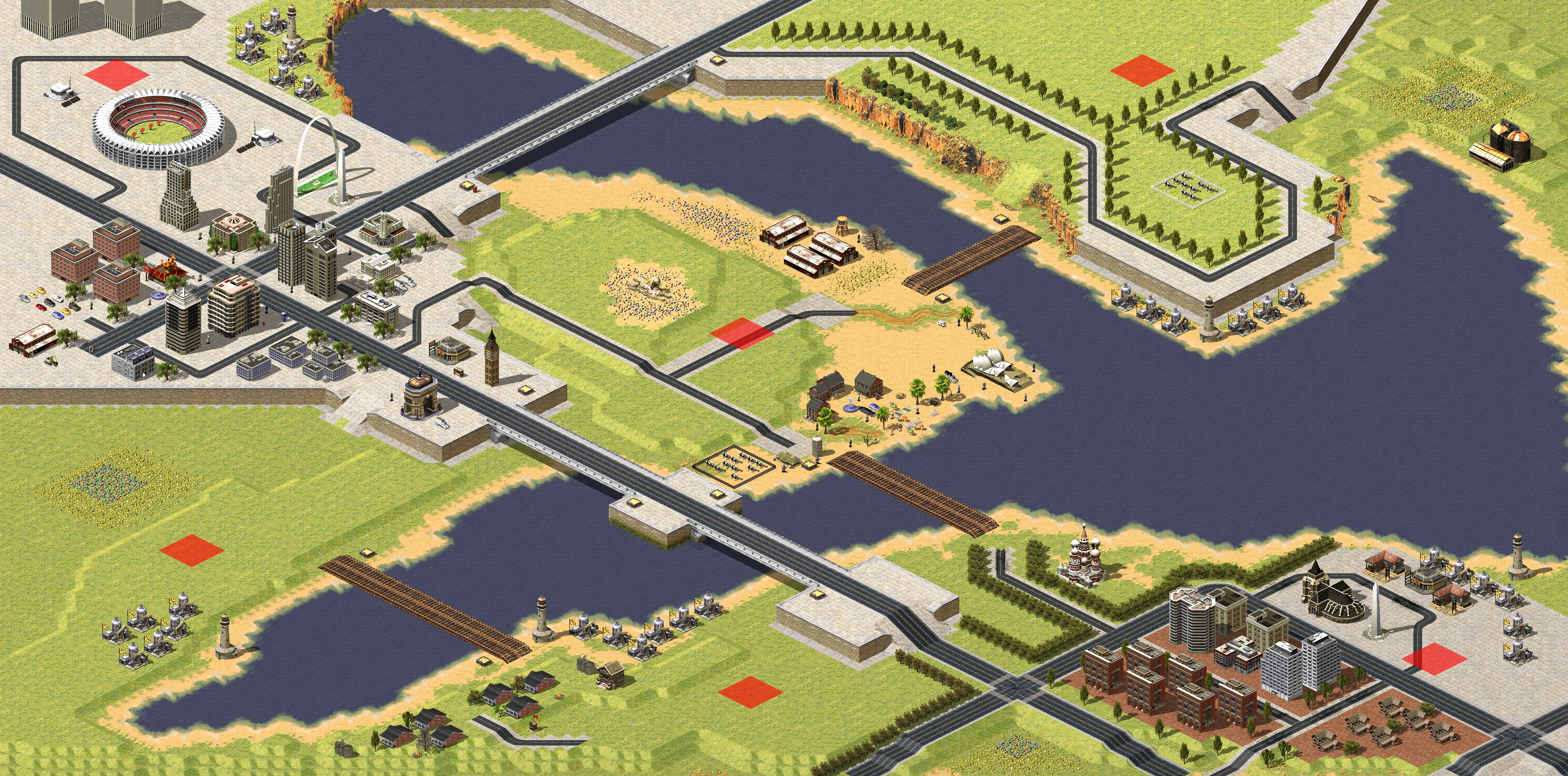 Rendered map: Reservoir