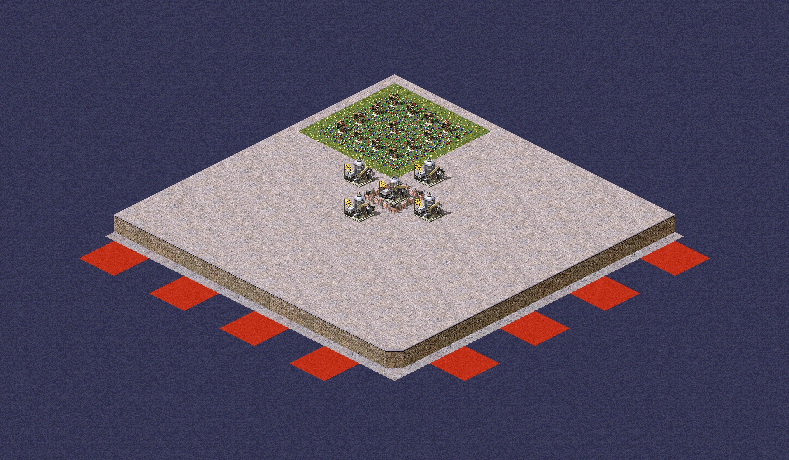 Rendered map: Cake Patch