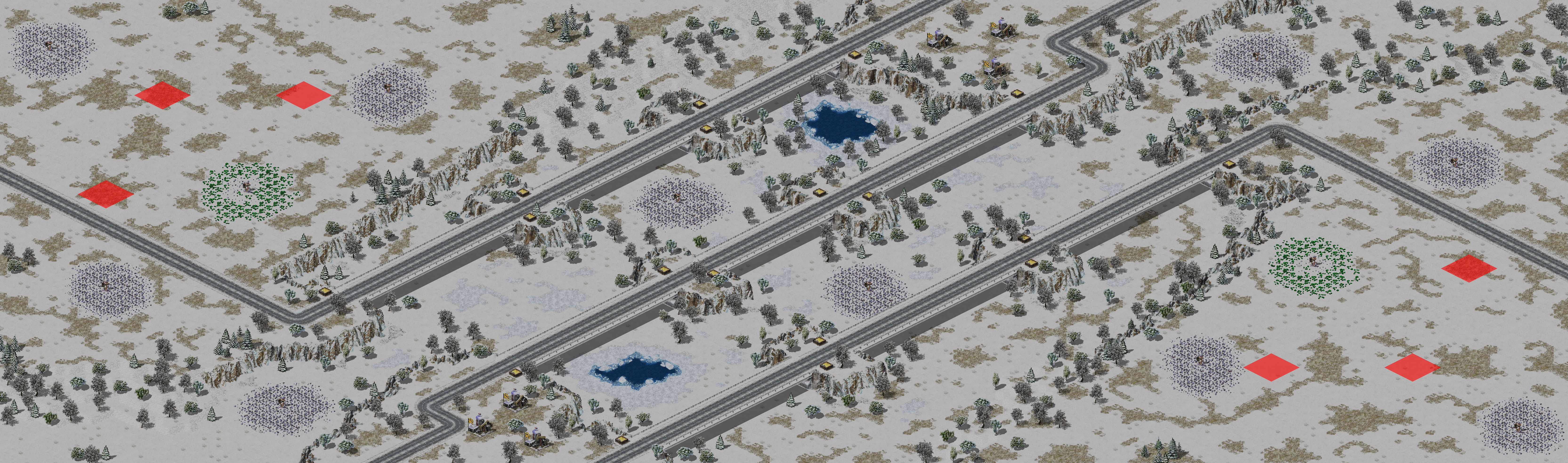 Rendered map: Triple Crossed