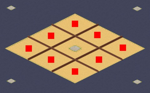 Rendered preview of Tank Patch of Land (Flag)