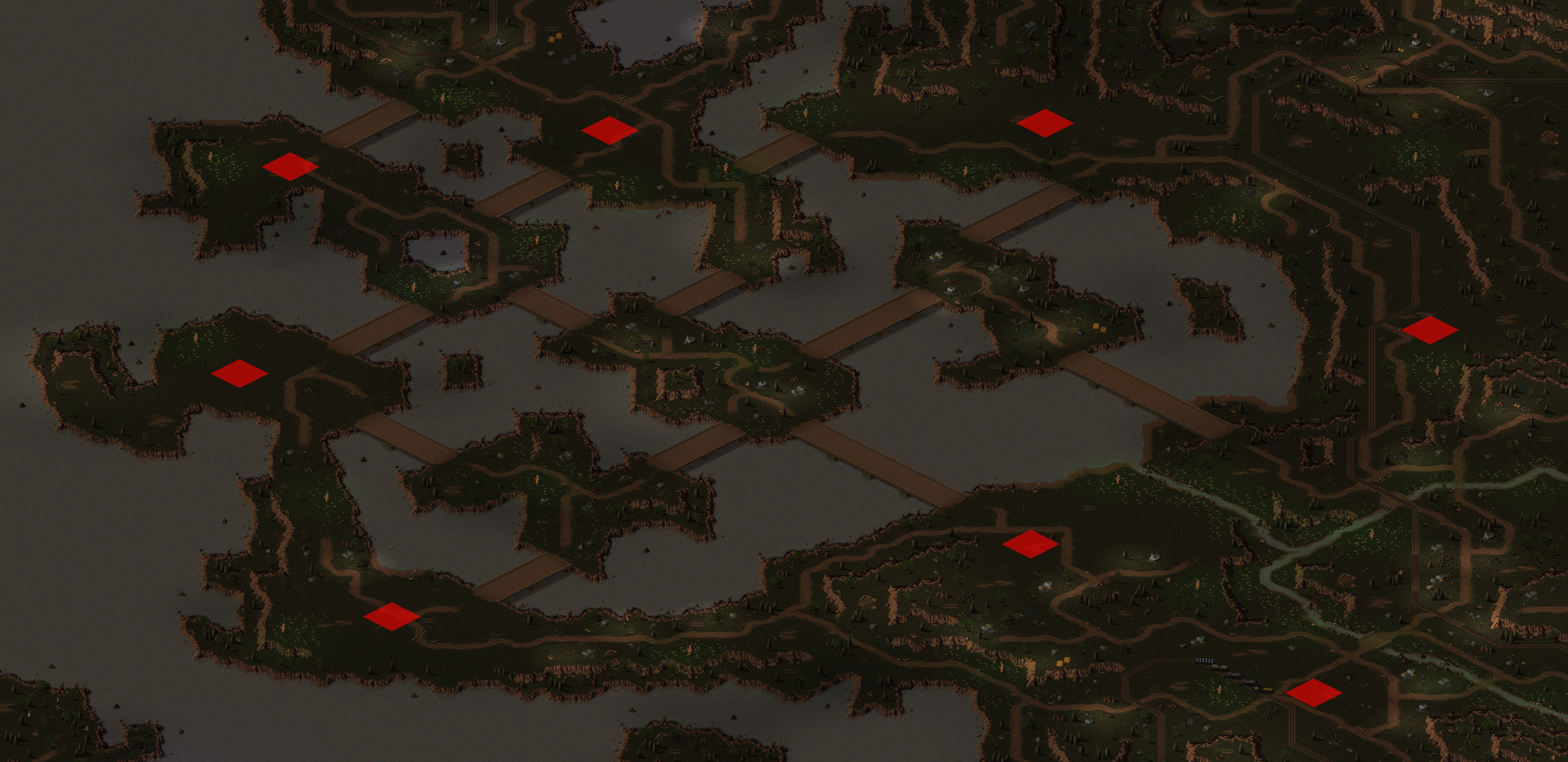 Rendered map: City in Conflict