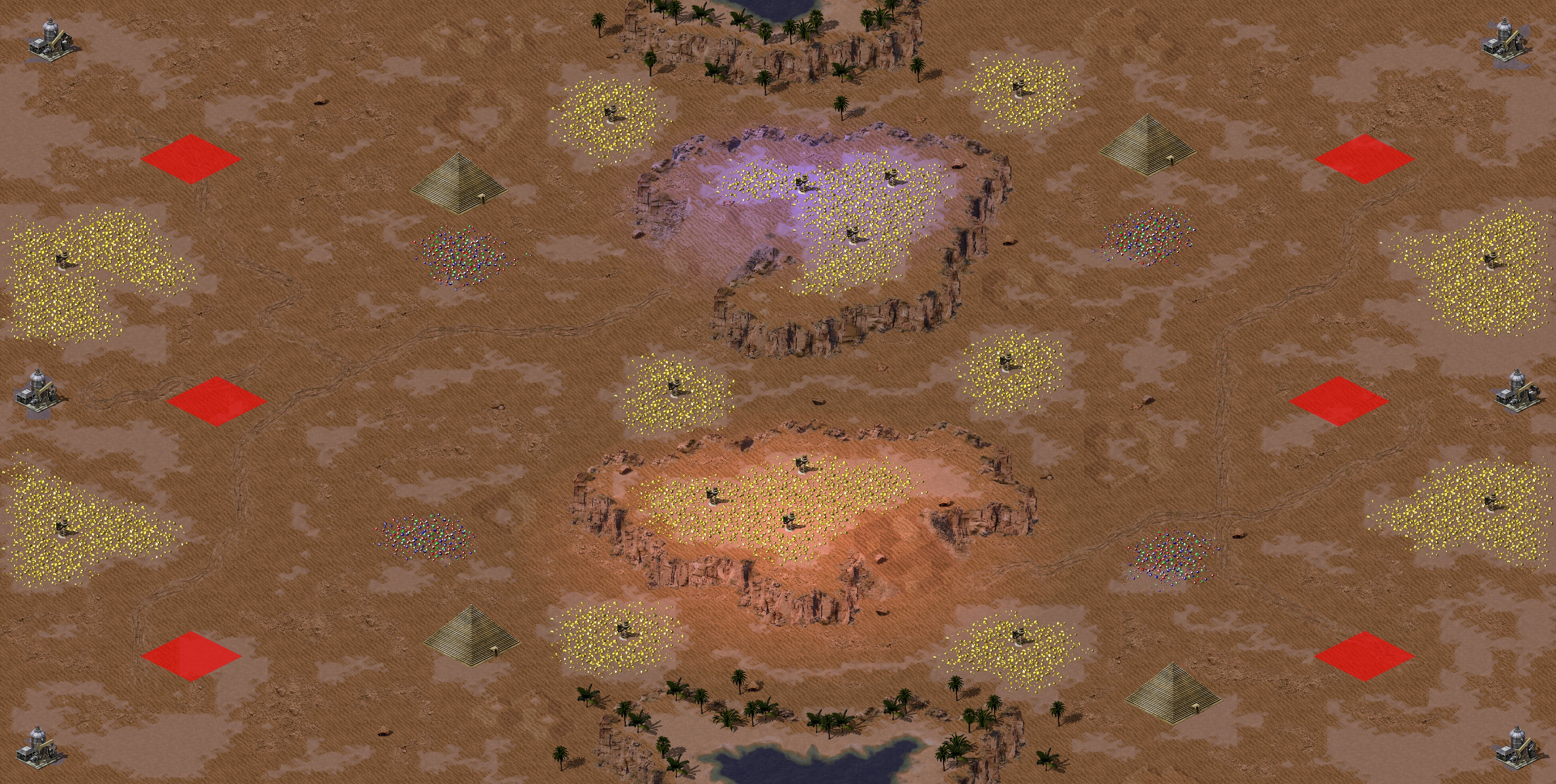 Rendered map: Tour of Egypt
