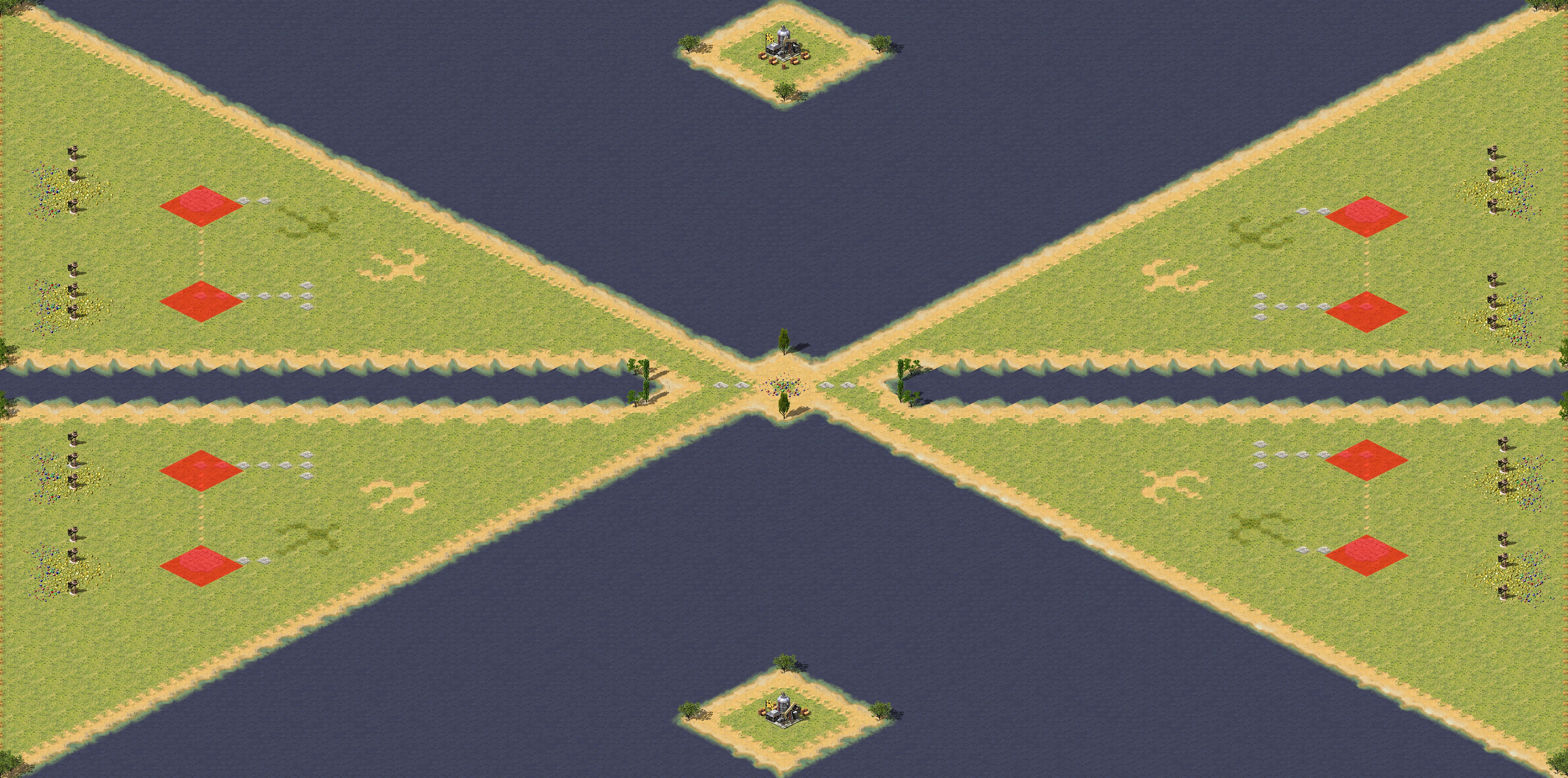 Rendered map: Narrow Path
