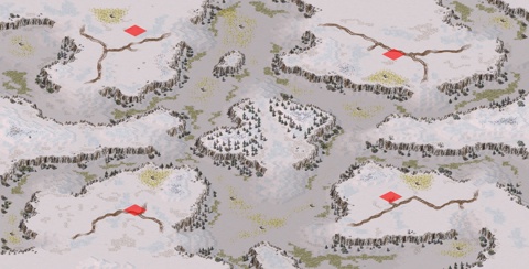 Rendered preview of Snow Valley
