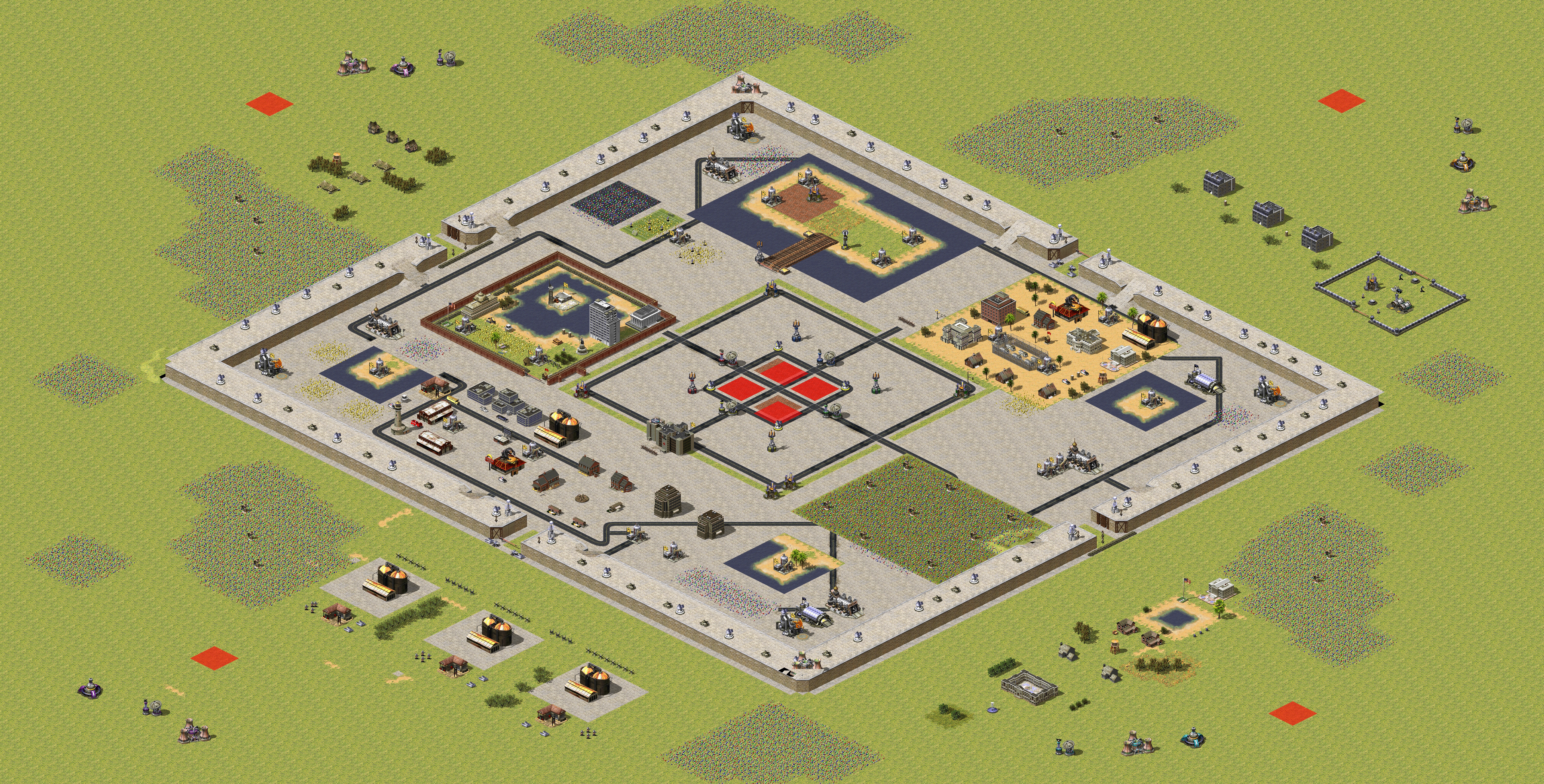 Rendered map: ST1 City Blockade