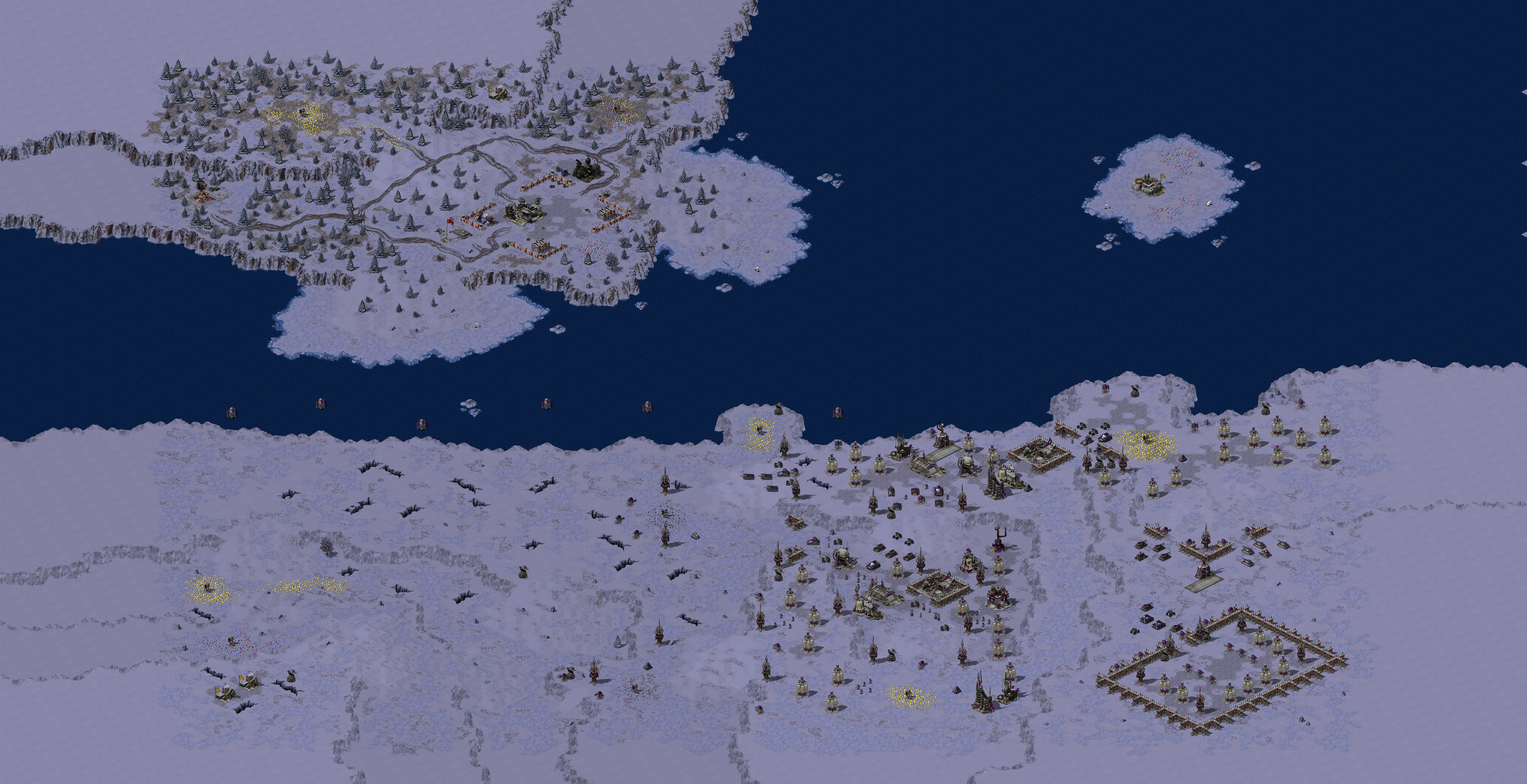 Rendered map: Allied Mission 7: Brain Dead