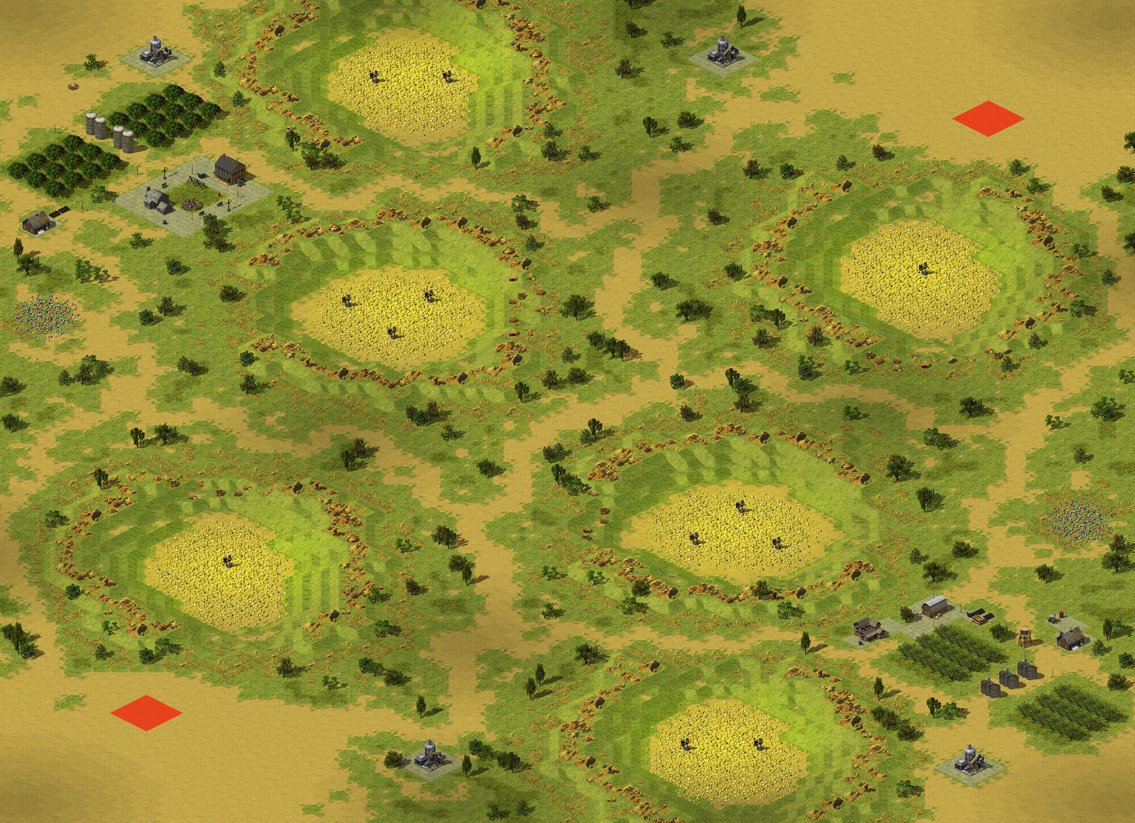 Rendered map: Sandspring