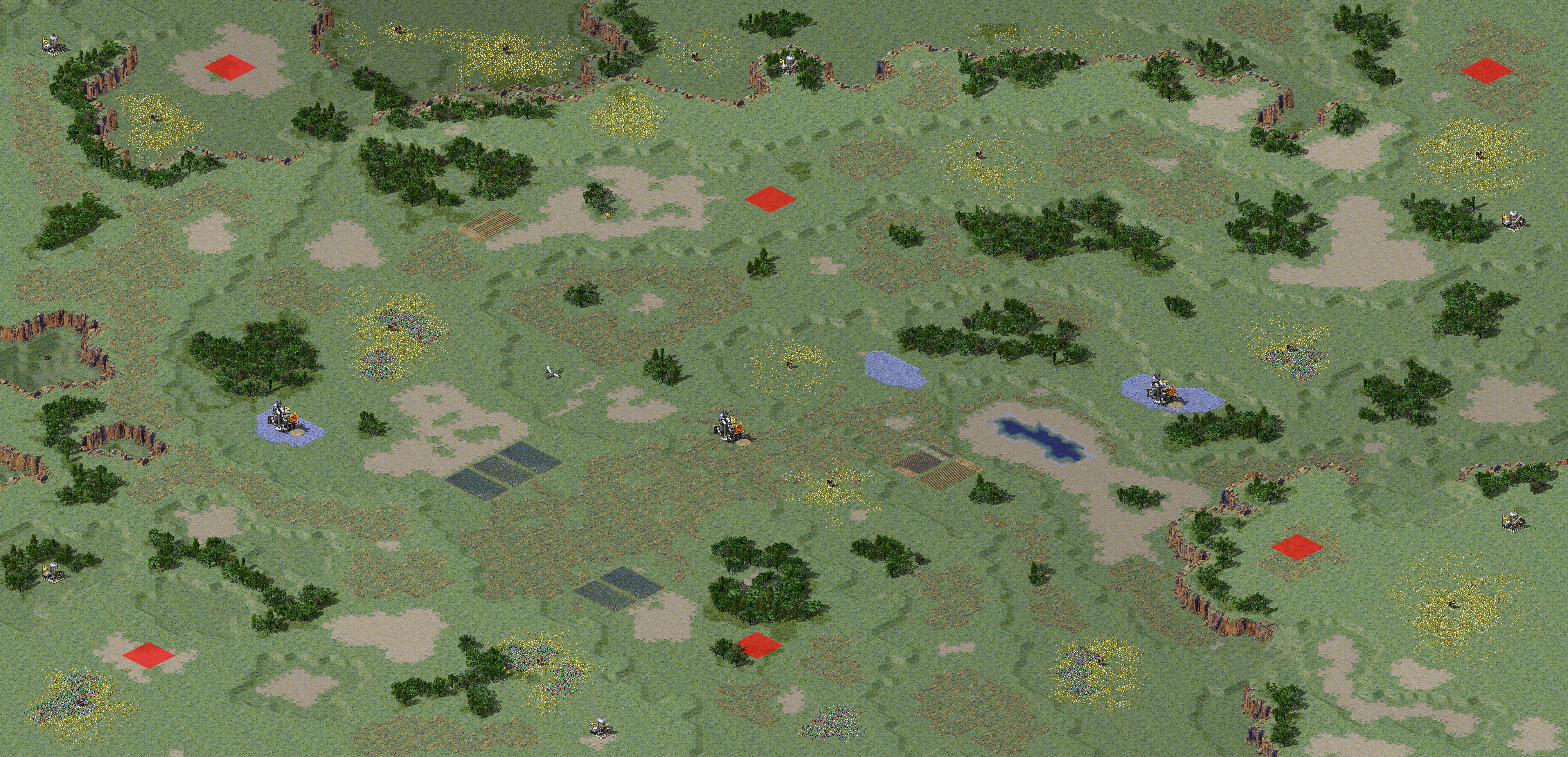 Rendered map: Bleachers
