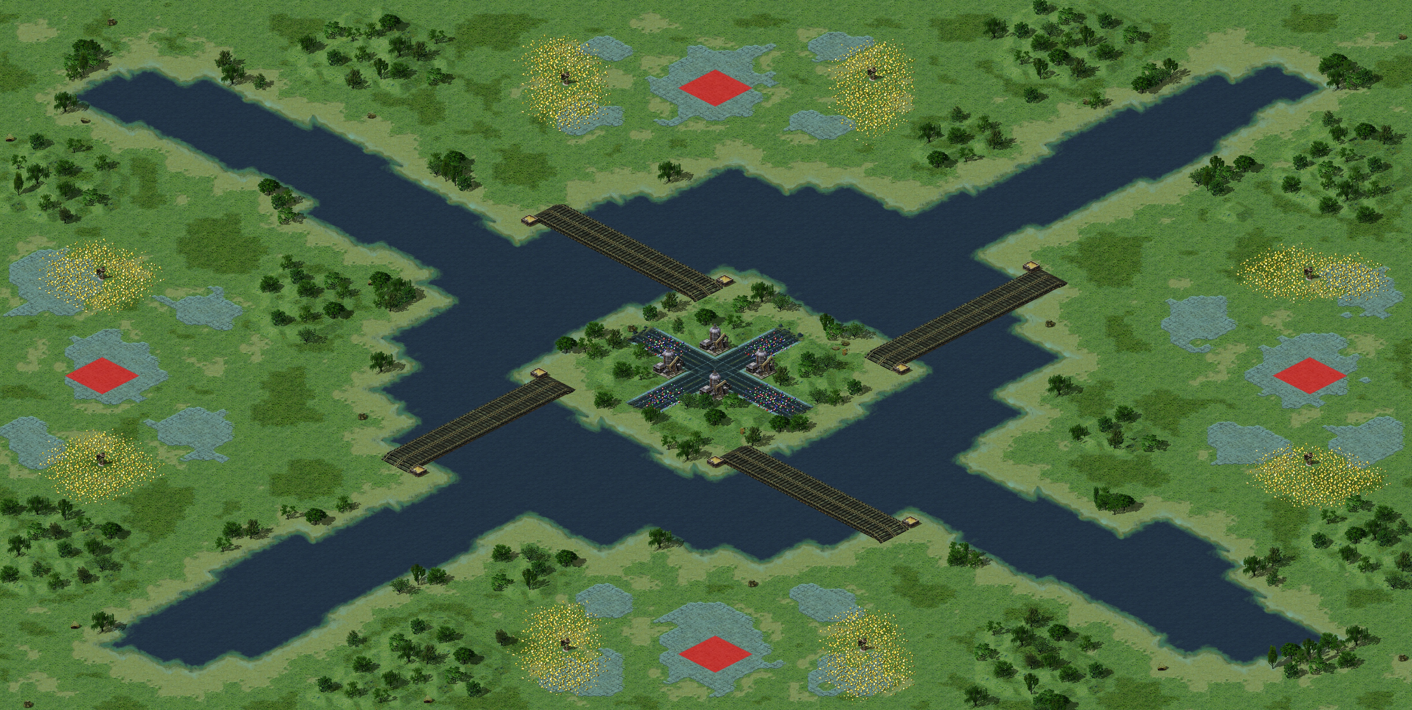 Rendered map: Otters' Revenge