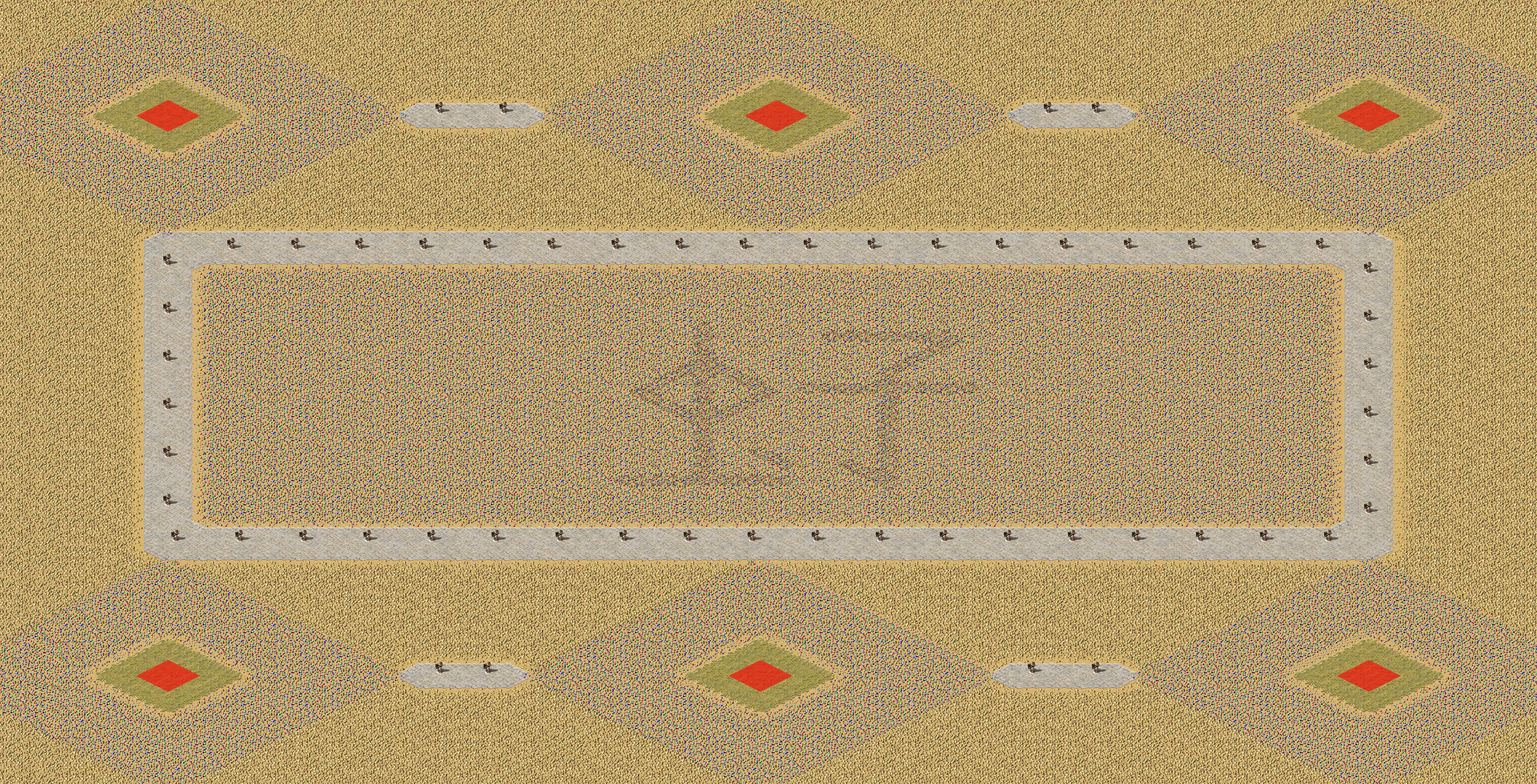 Rendered map: Iron Tower Golden Zone