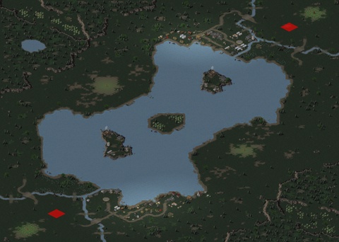 Rendered preview of Idyllic Lake