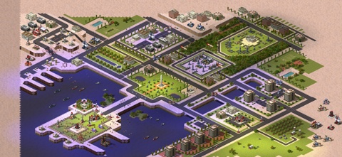 Rendered preview of Harbor City Set
