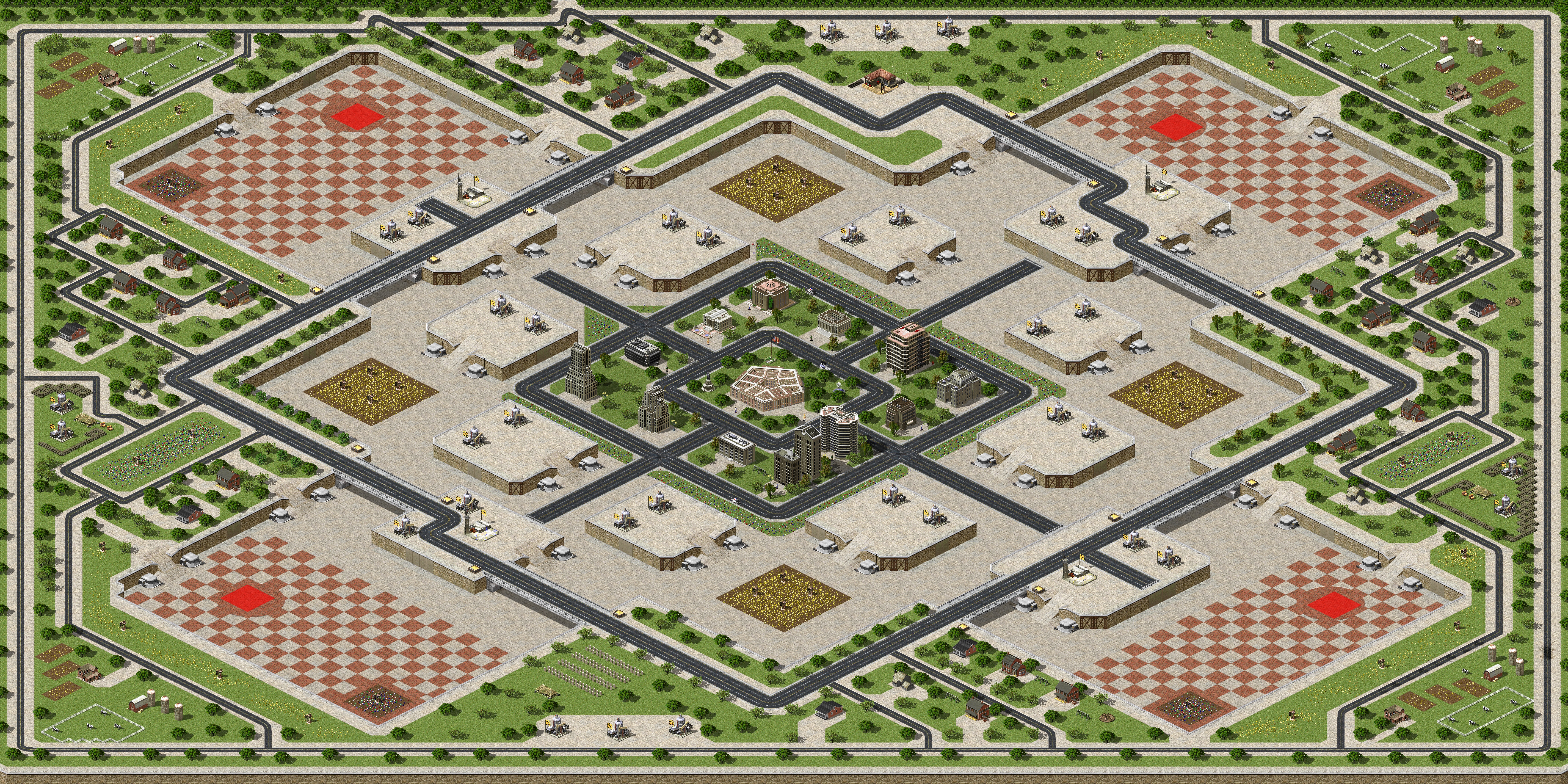 Rendered map: Outer Drive