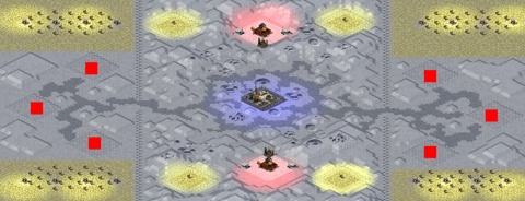 Rendered preview of Gray's 3 vs 3 Lunar Map +by deiall+