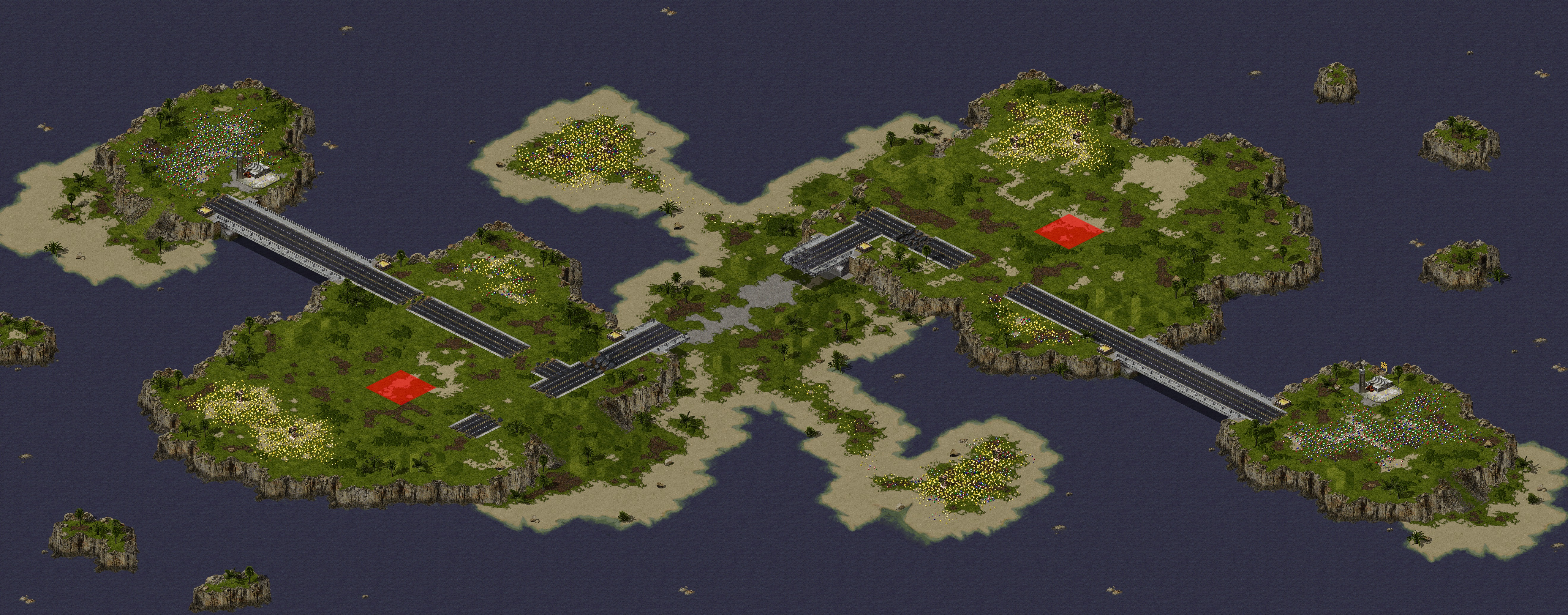 Rendered map: Dueling Islands (2)
