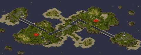Rendered preview of Dueling Islands (2)