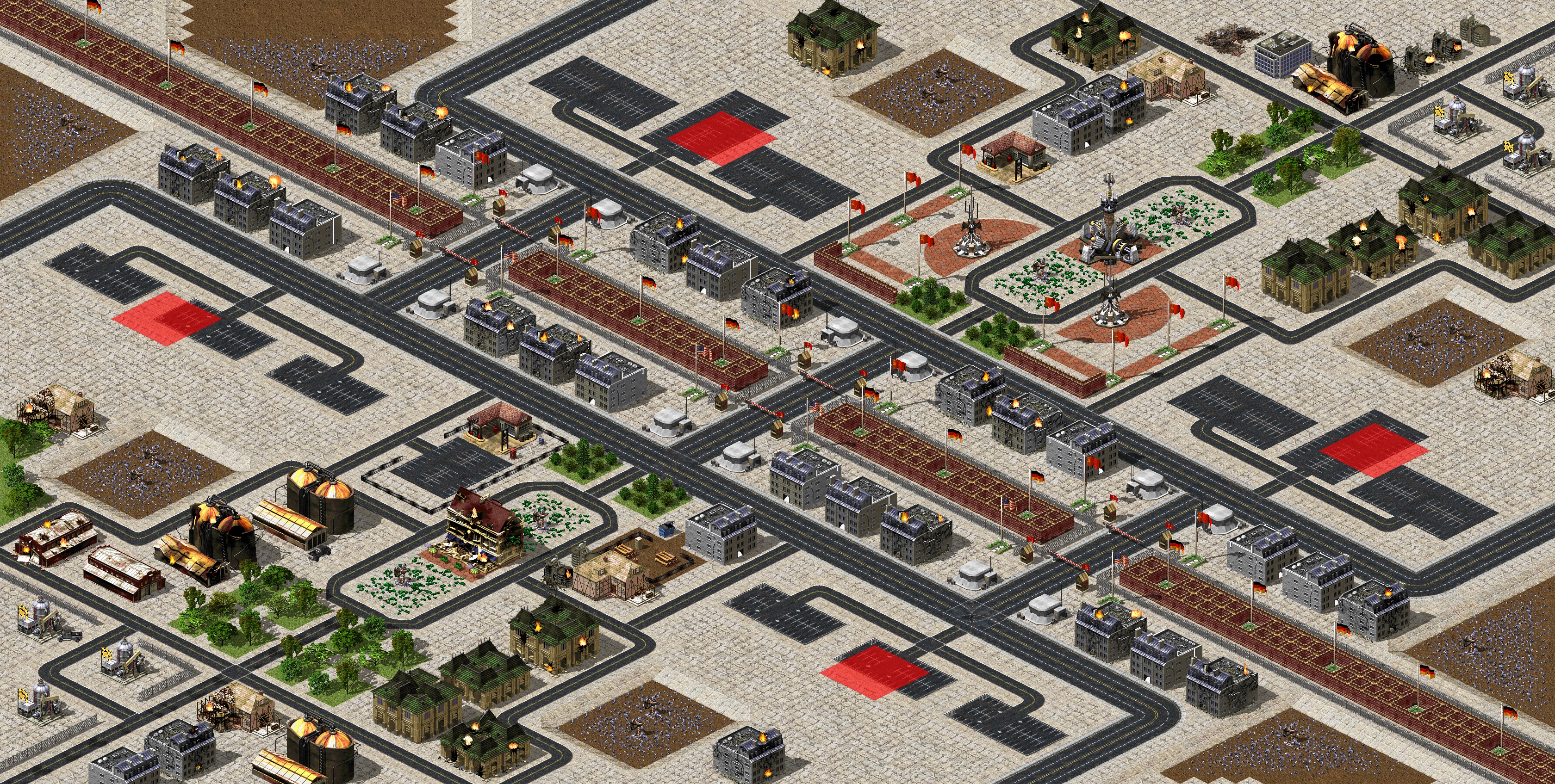Rendered map: City Under Siege