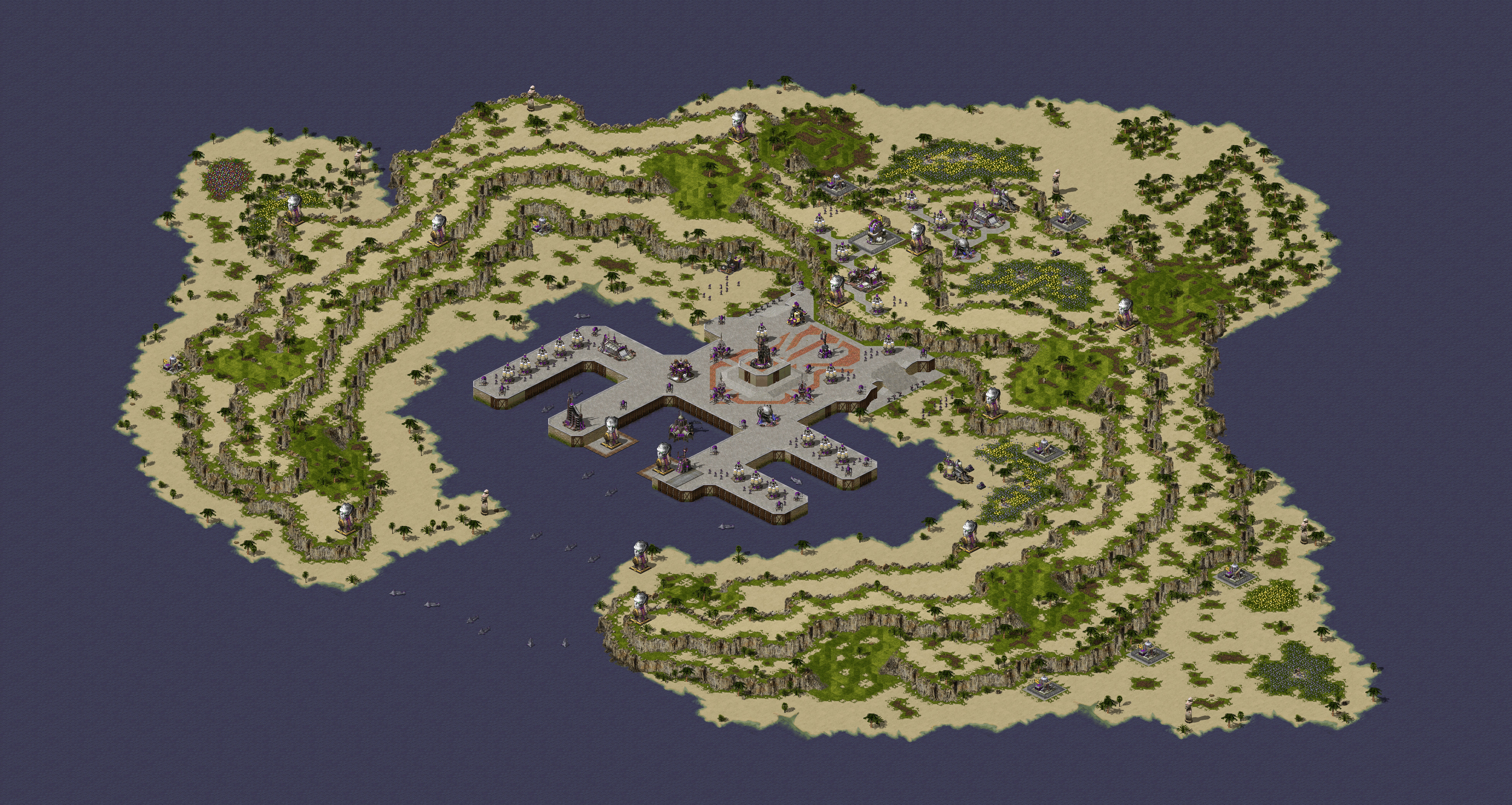 Rendered map: Soviet Mission 5: Escape Velocity