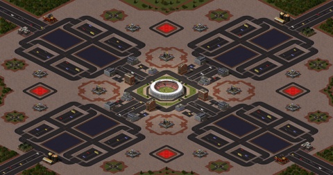 Rendered preview of Stadium of Marcana