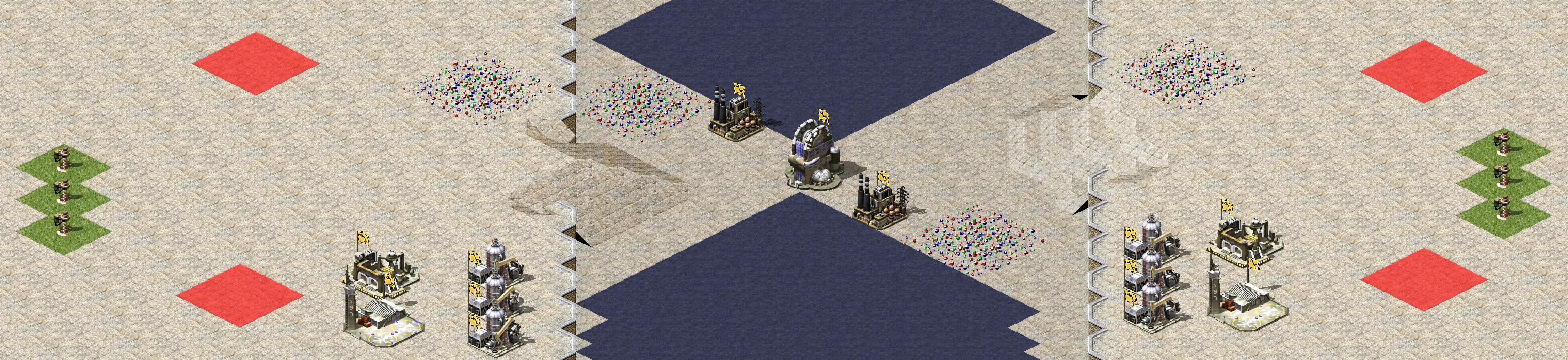 Rendered map: 1v1v1v1 Tactics