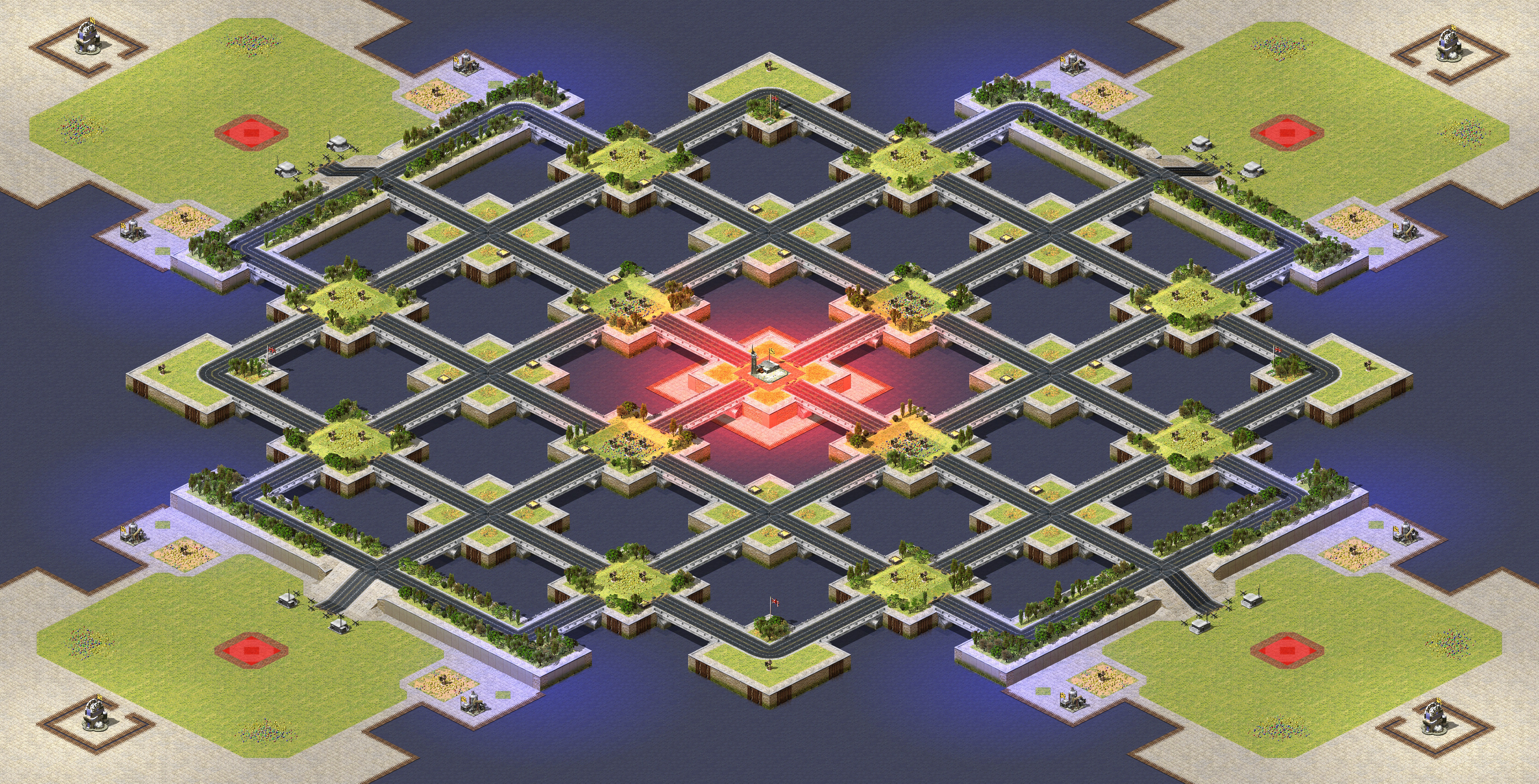 Rendered map: Matrices