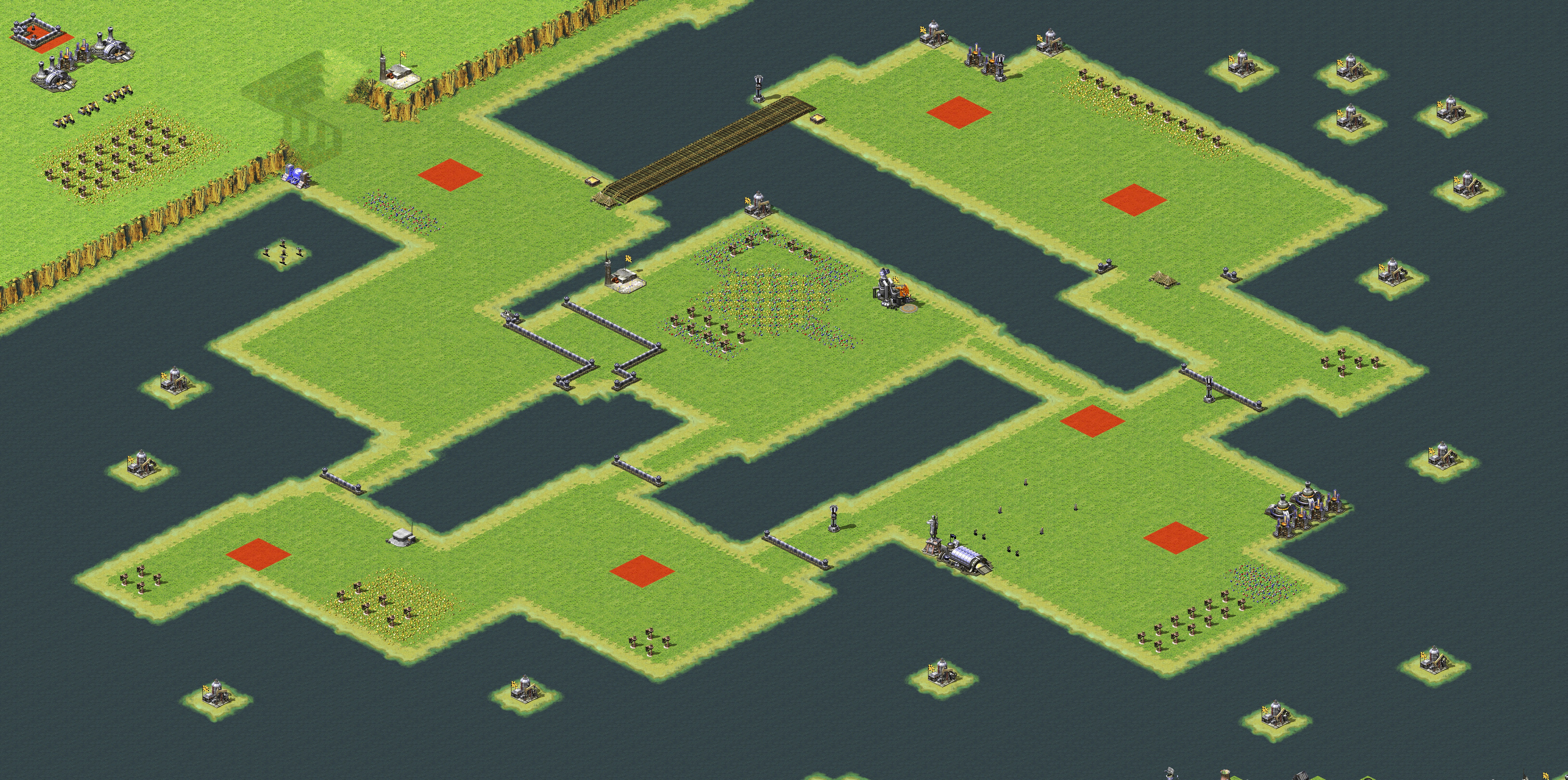 Rendered map: Slave, Landlord & Peasant