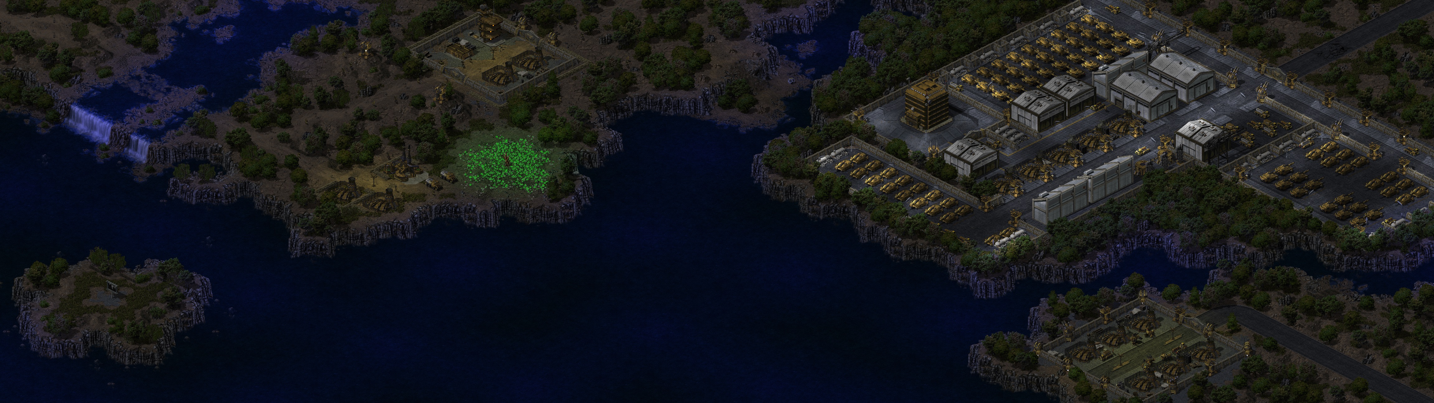 Rendered map: Nod Covert Operation: Reaper Raid