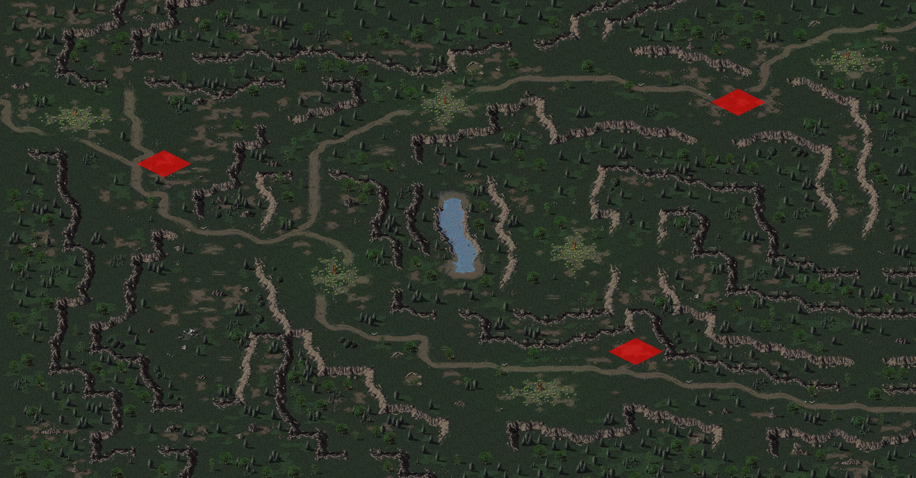 Rendered map: Triad of Deception