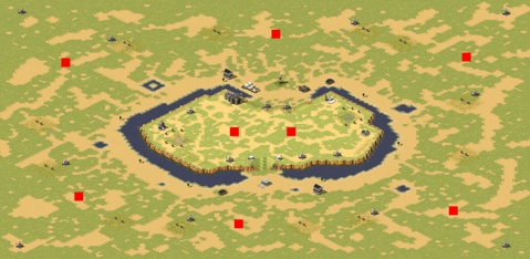 Rendered preview of Sorrounded by Hyenas (2vs6)