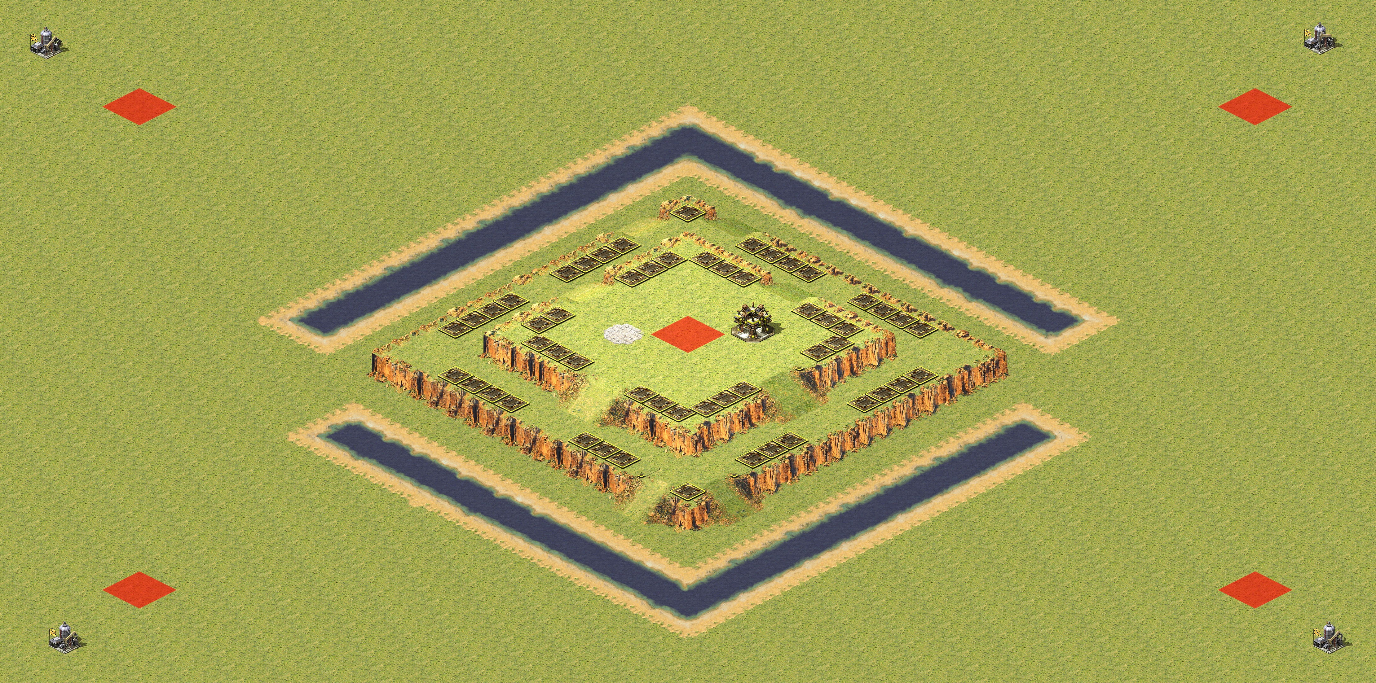 Rendered map: Rush Tank High Ground