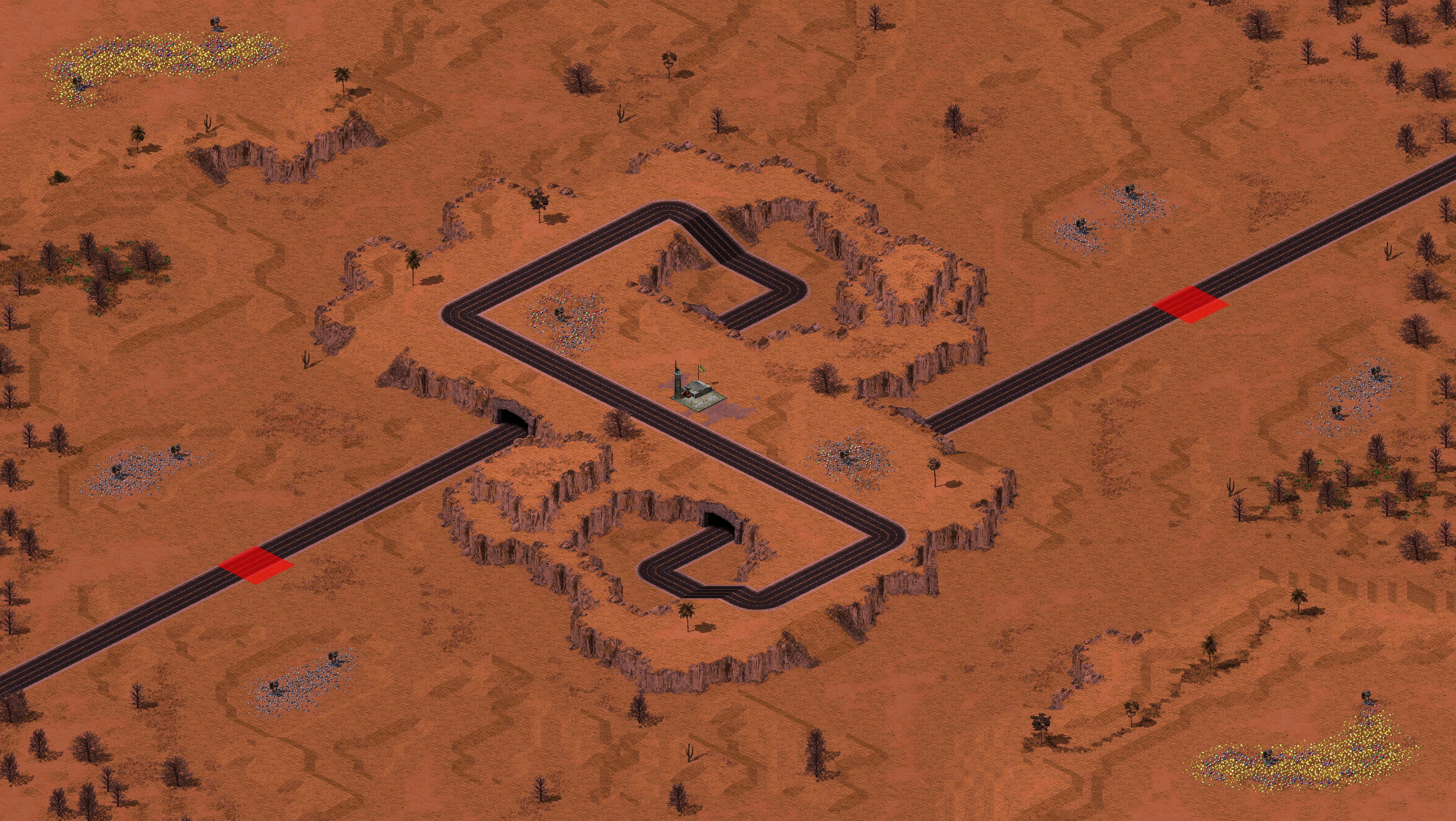 Rendered map: Tournament Tunnels