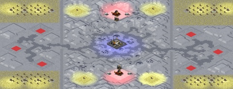 Rendered preview of Gray's 3 vs 3 Lunar Map +by deiall+