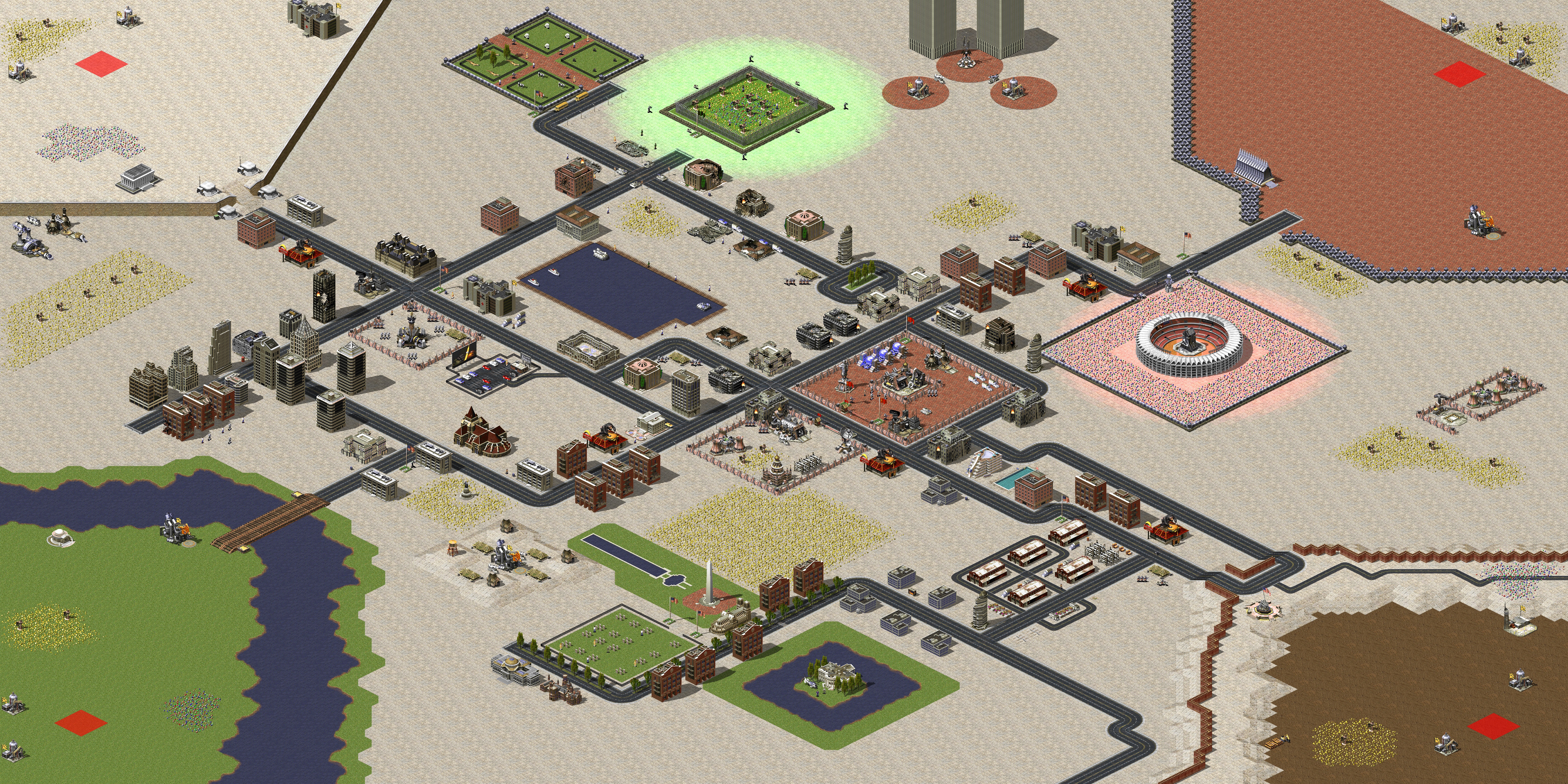 Rendered map: Occupied