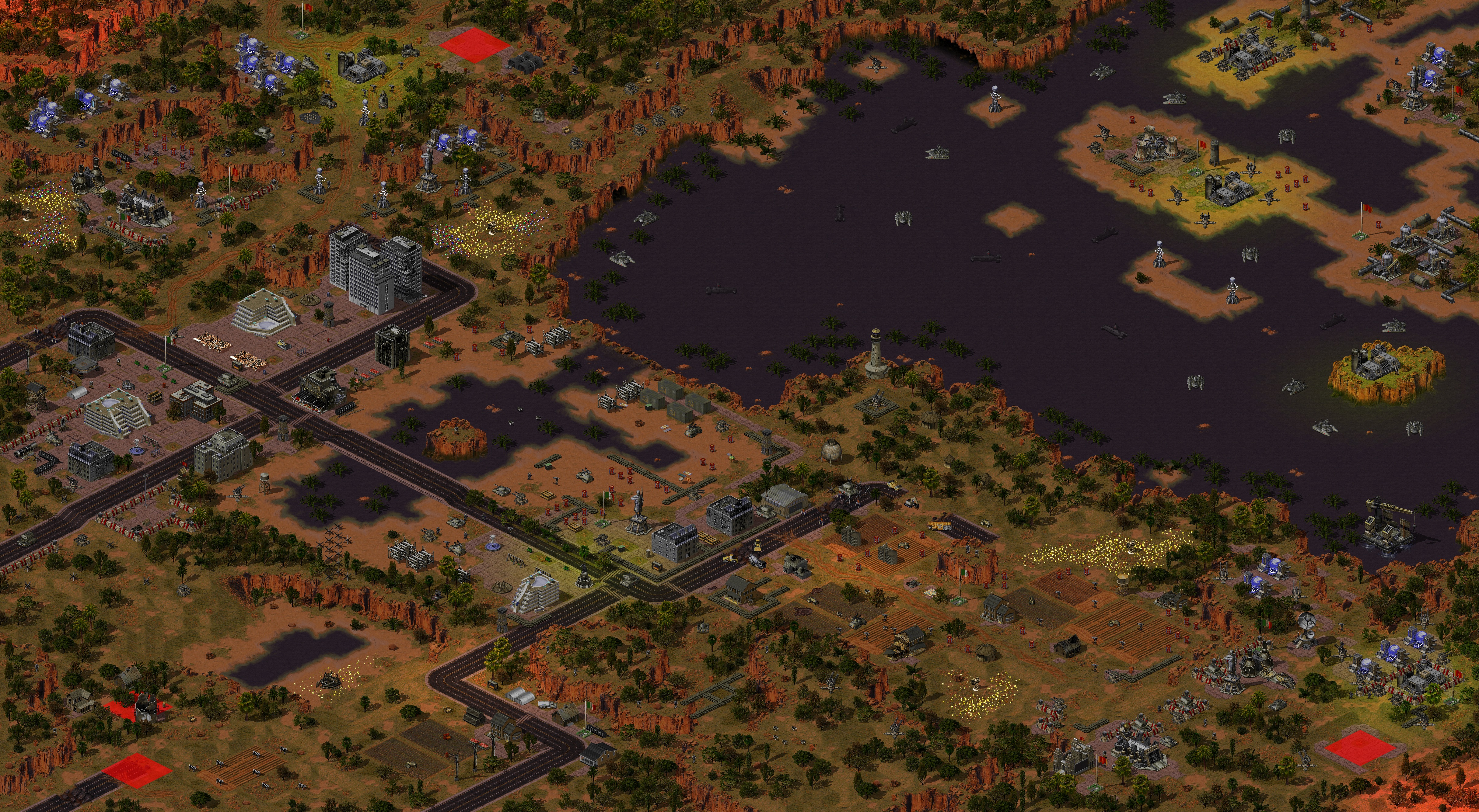 Rendered map: Allies: Good Old Times
