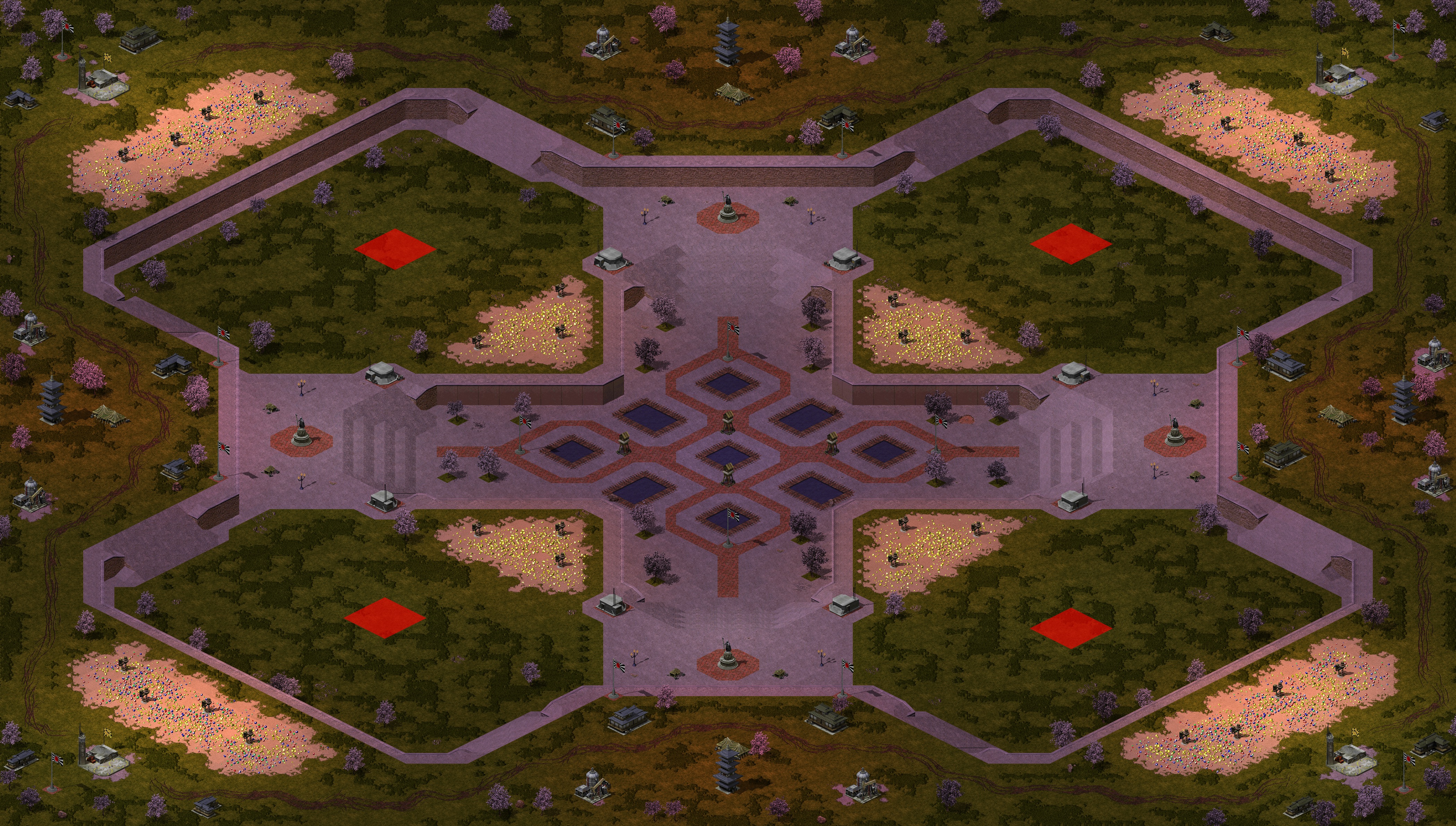 Rendered map: Fairy Garden