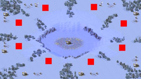 Rendered preview of Snowy Field Patch