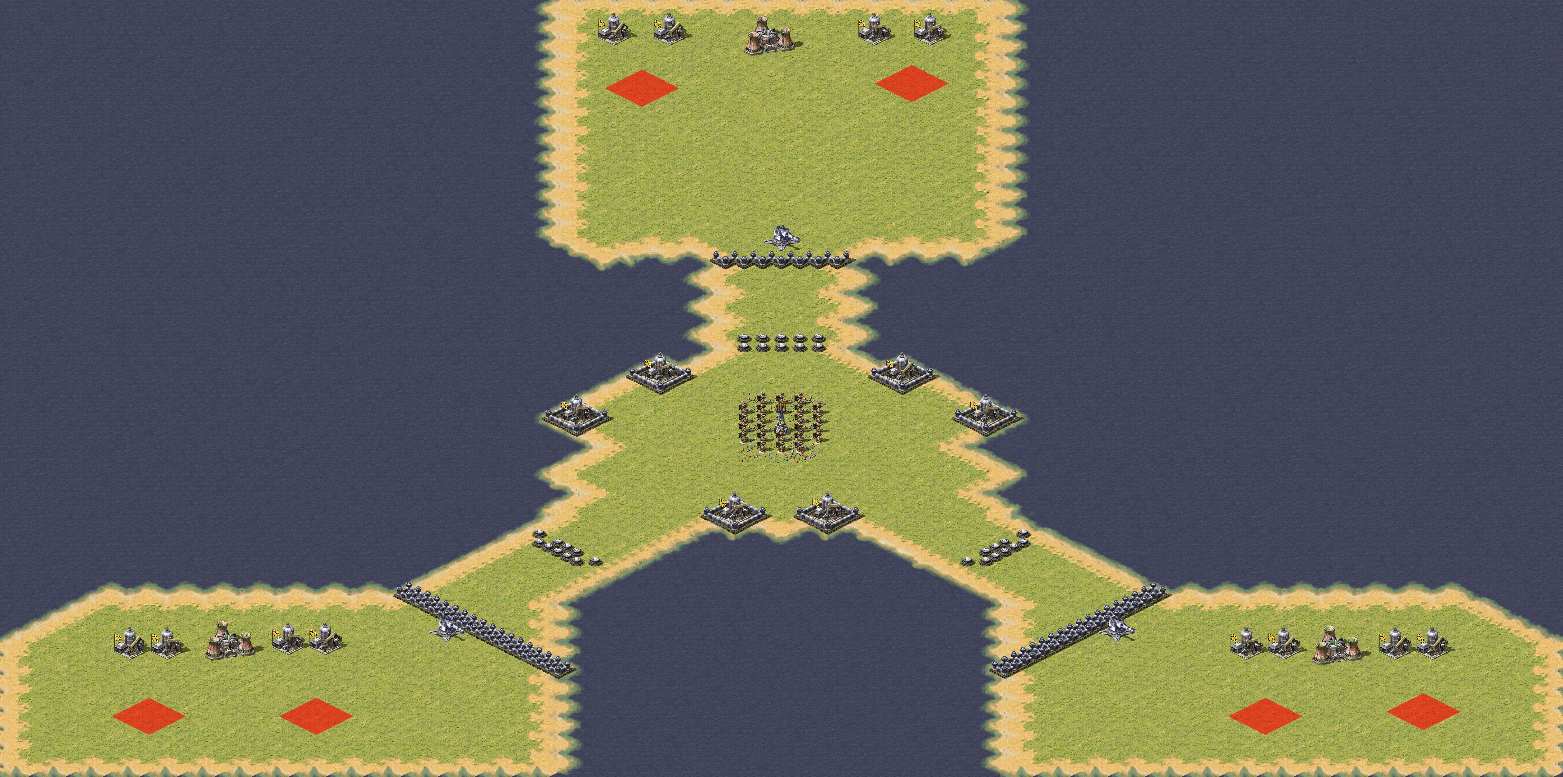 Rendered map: Edge 2v2v2