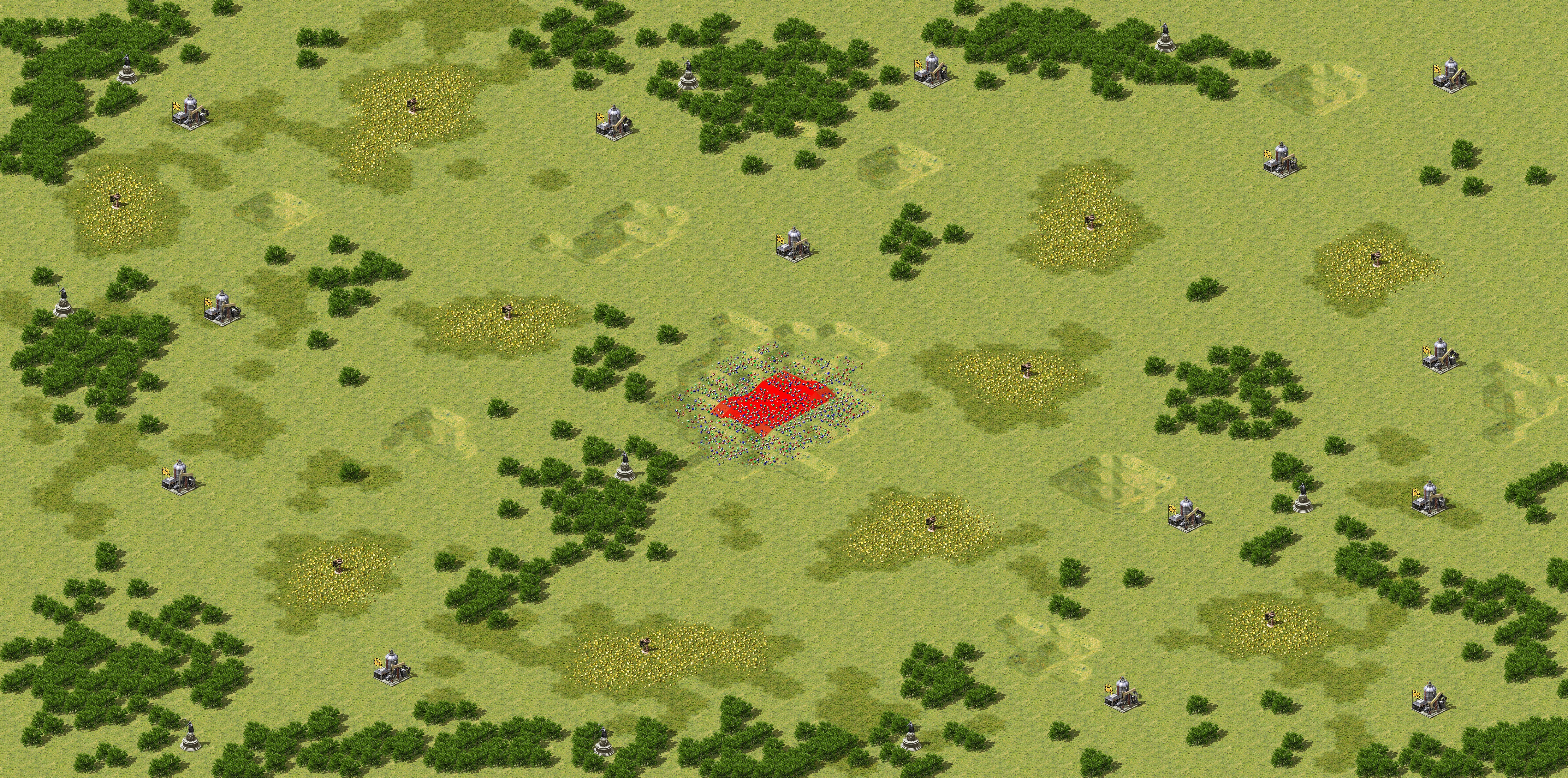 Rendered map: Wasteland Survival Land Grab