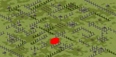 Rendered preview of Statue Maze Patch