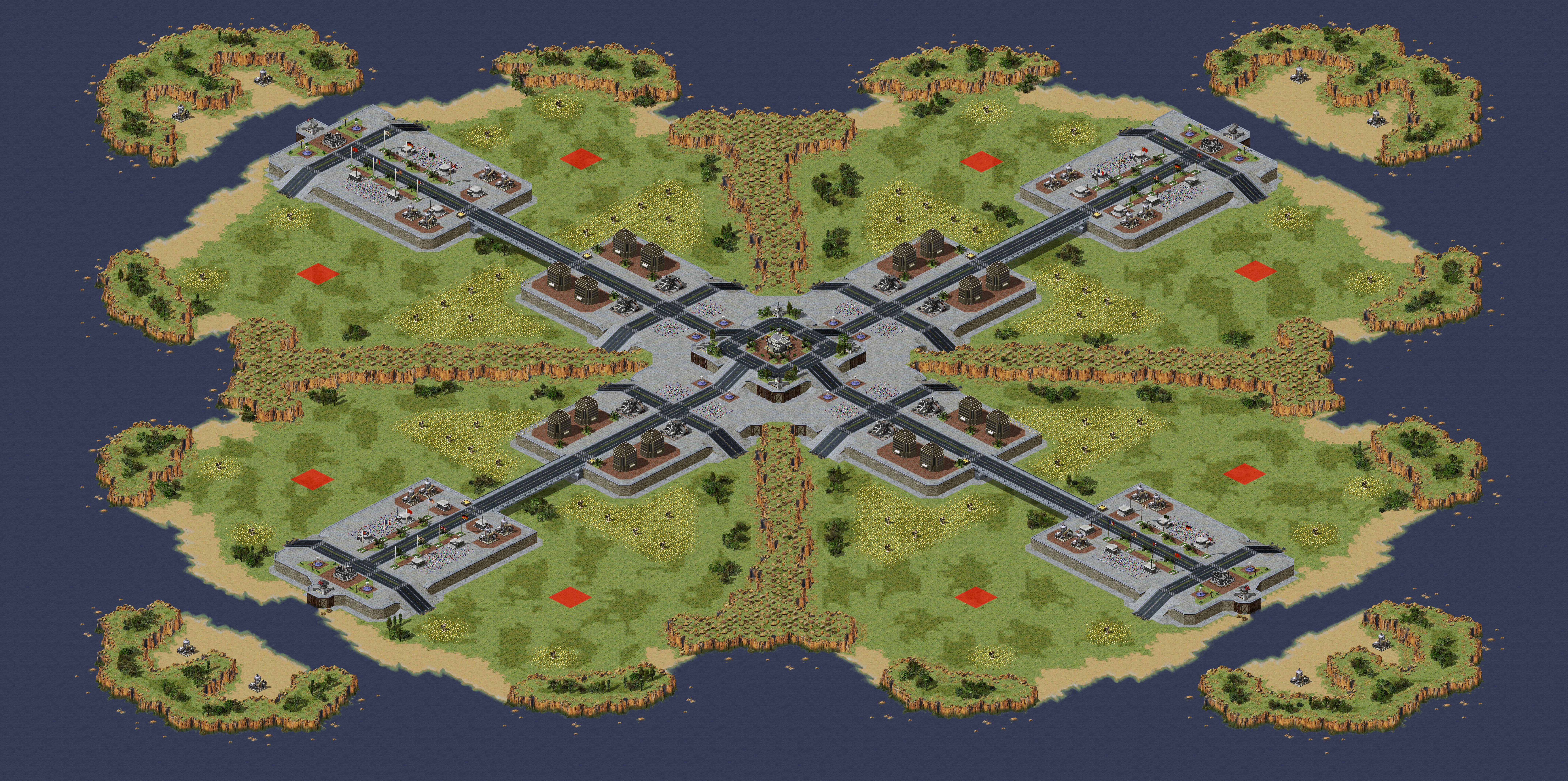 Rendered map: Clover Conflict
