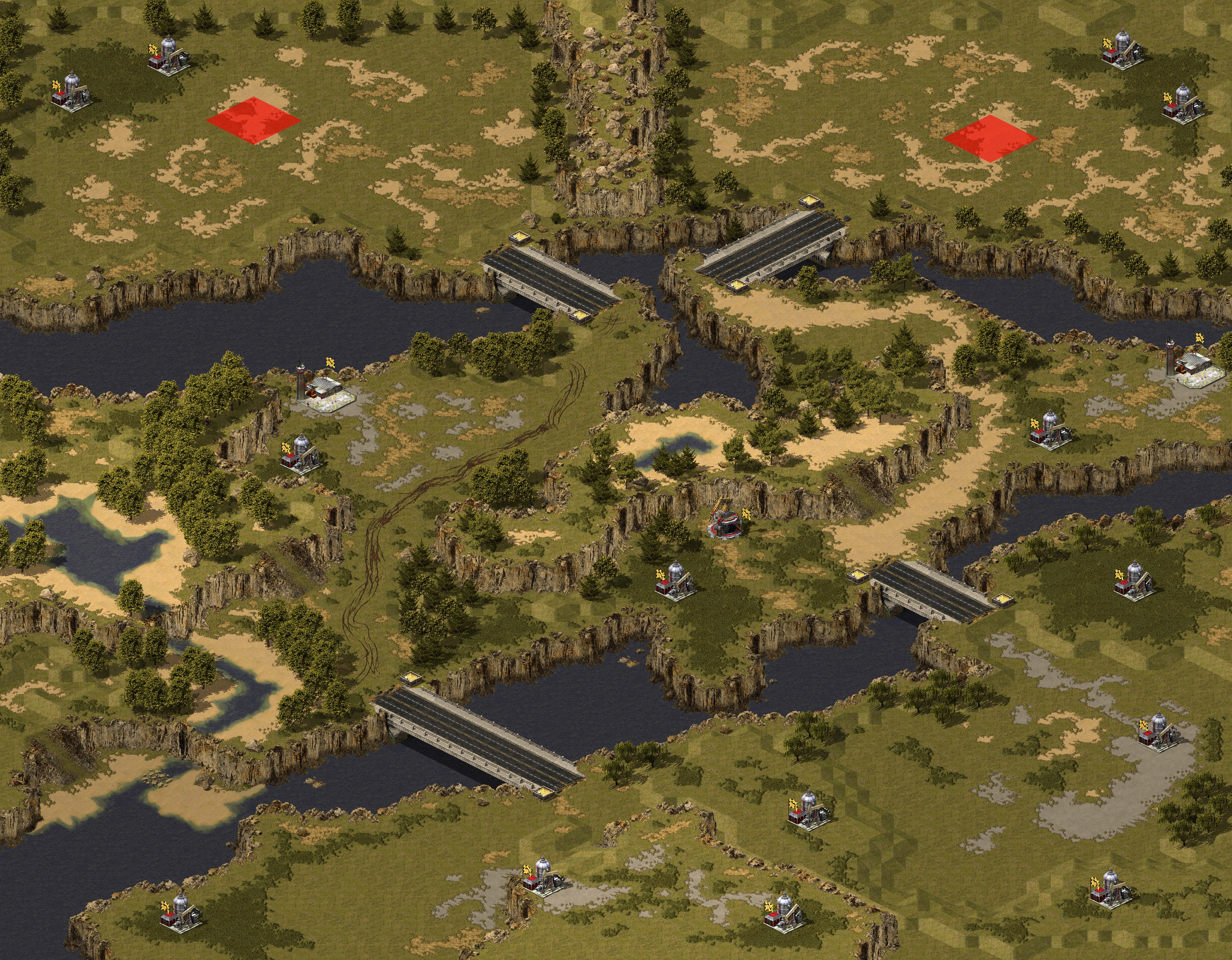 Rendered map: El Dorado (Megawealth)