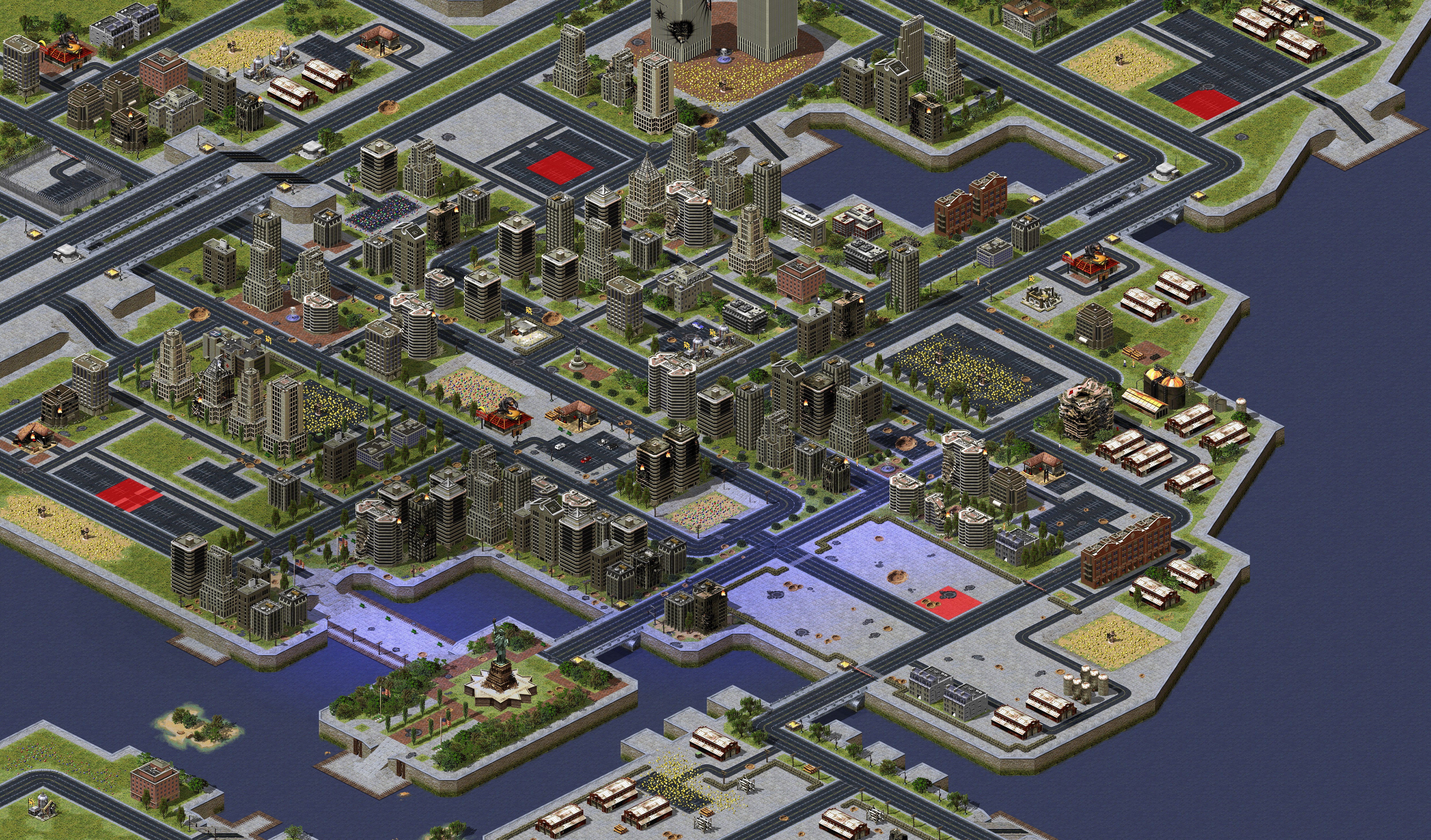 Rendered map: MO: Old New York