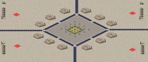 Rendered preview of Pentagon Assault