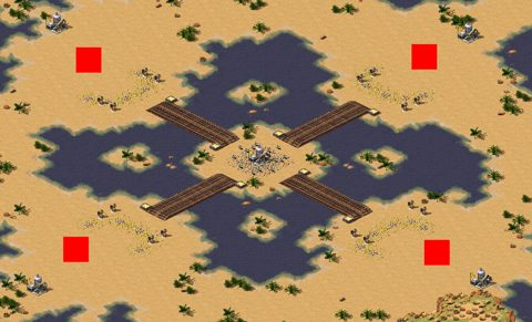 Rendered preview of Four-Island