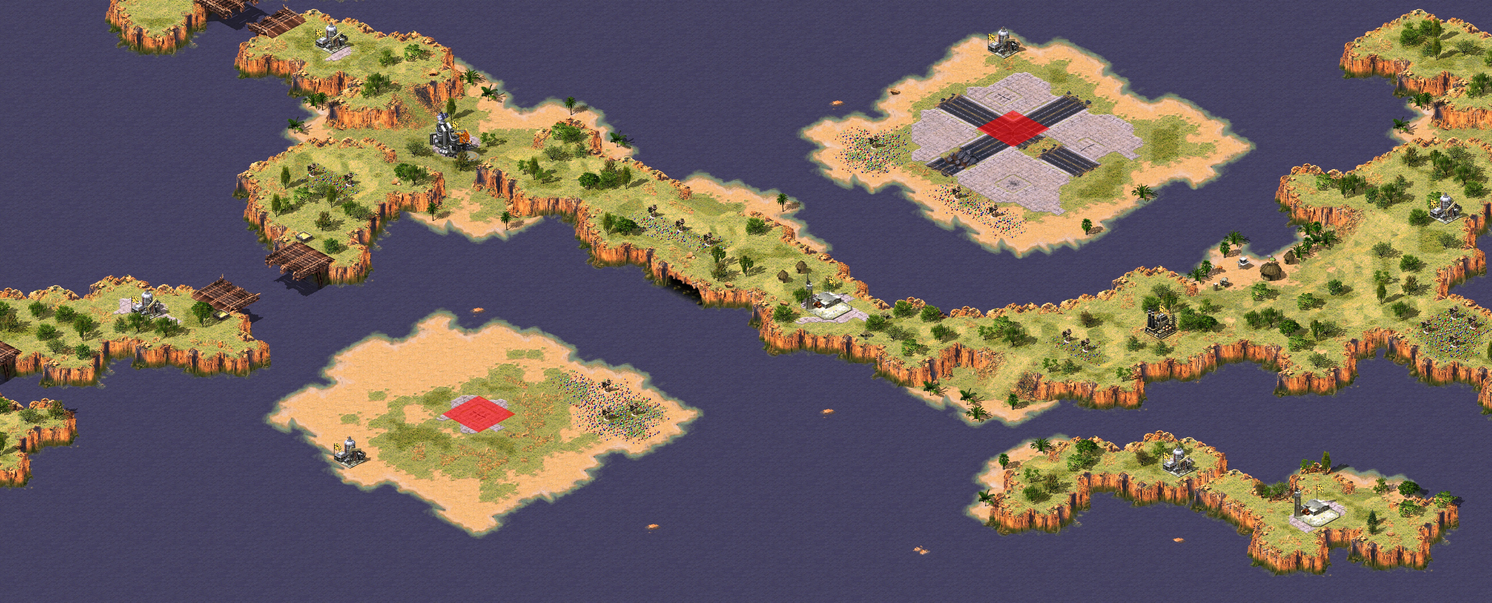 Rendered map: (2)冲锋登陆