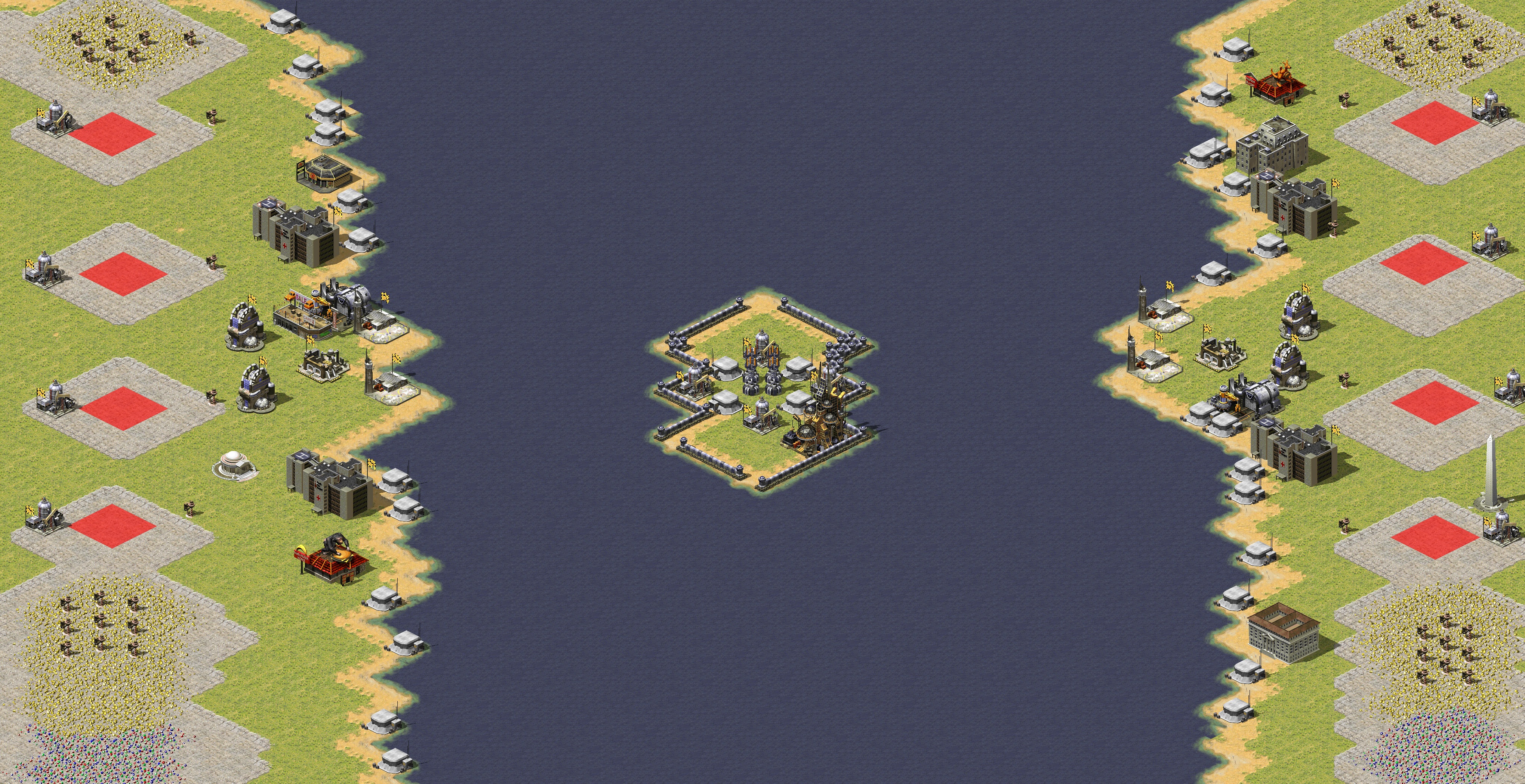 Rendered map: Super Mineral Naval 4 Oil Wells