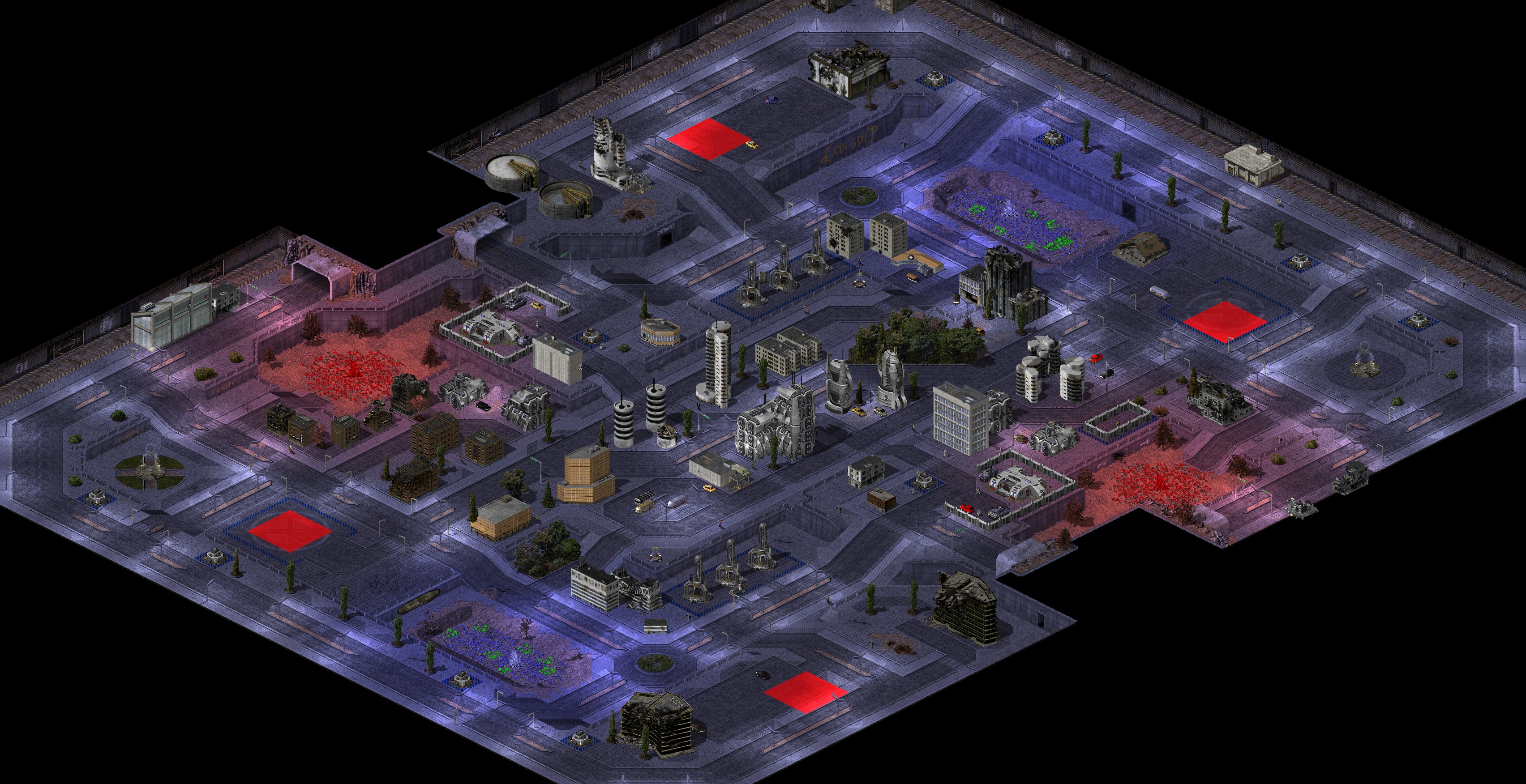 Rendered map: [4] GloboTech Urban Arena