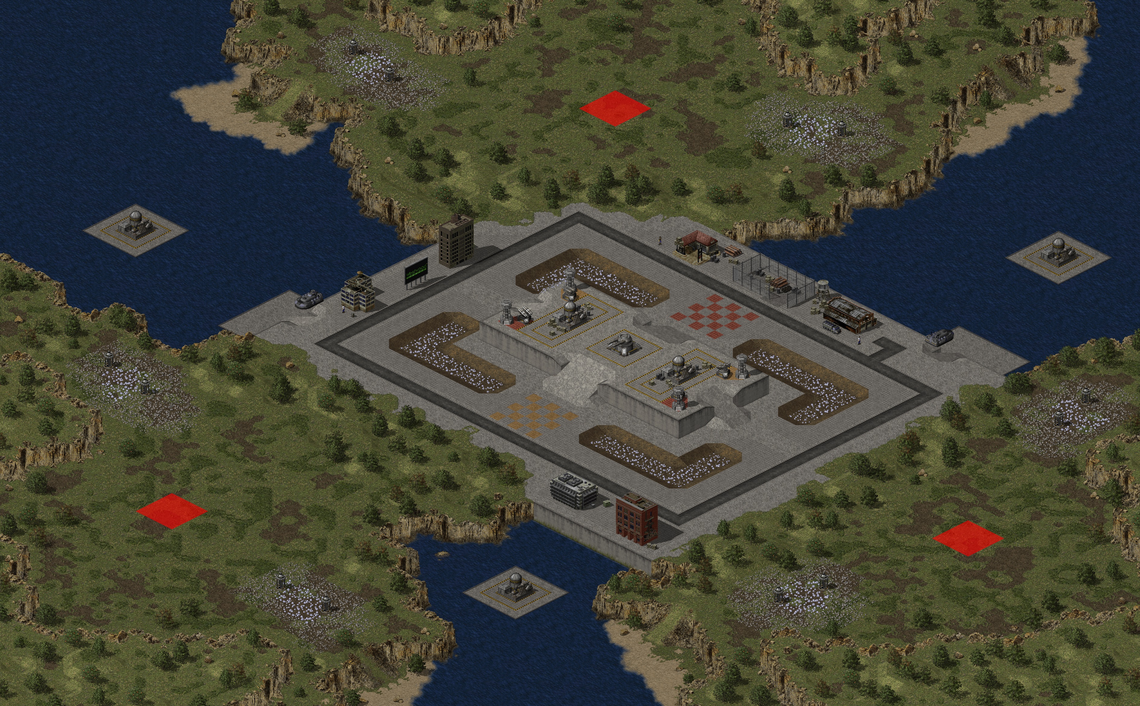 Rendered map: Trinity