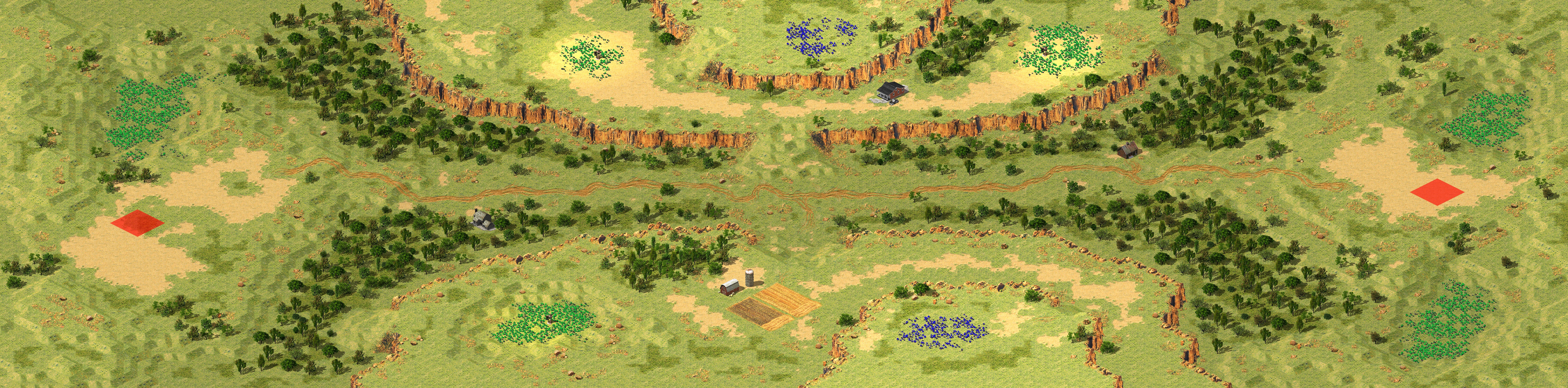 Rendered map: (2) Pinch Point