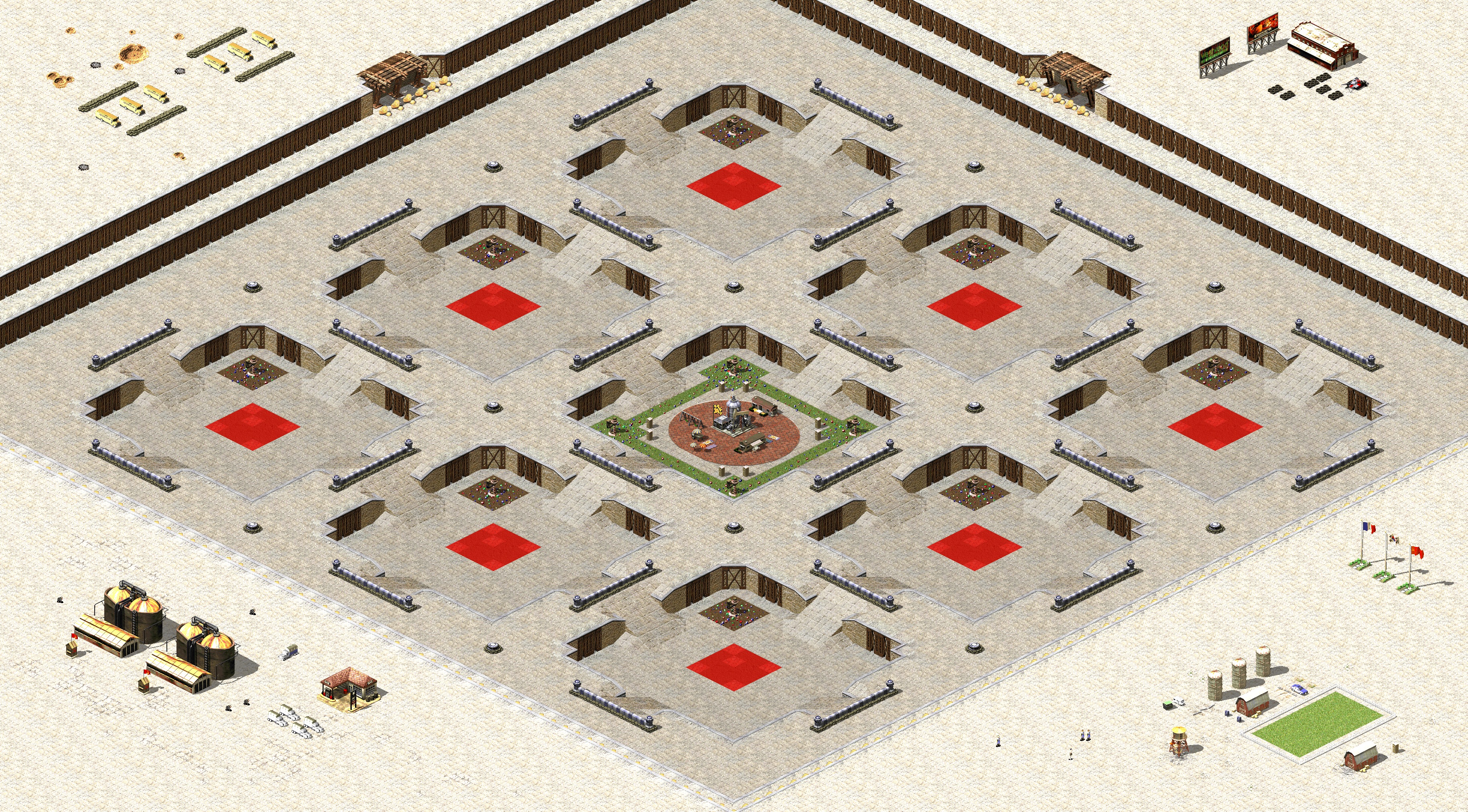 Rendered map: RD - One Patch Per Player